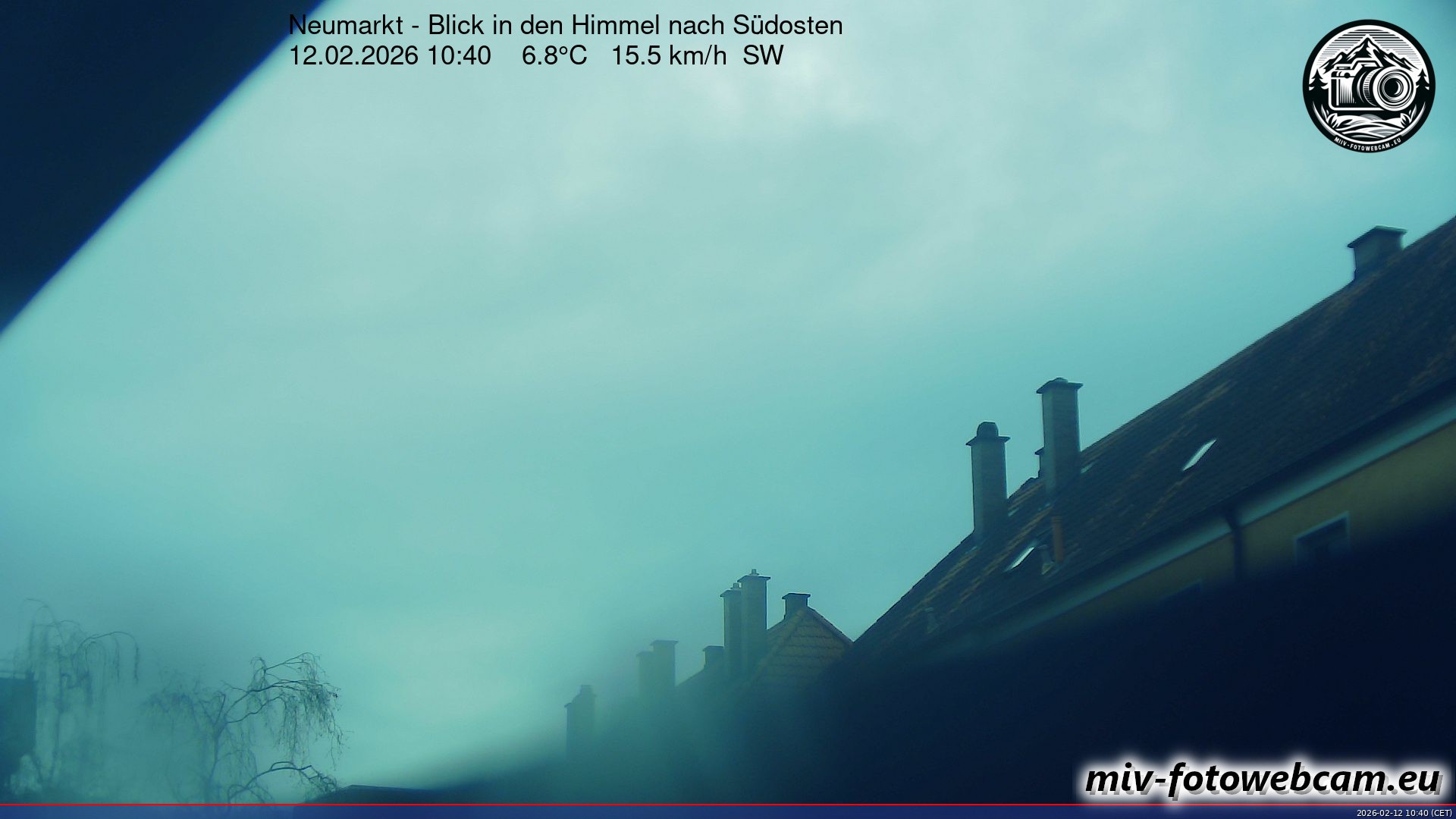 Archiv Foto Neumarkt in der Oberpfalz: Wetter-Webcam Richtung Südosten