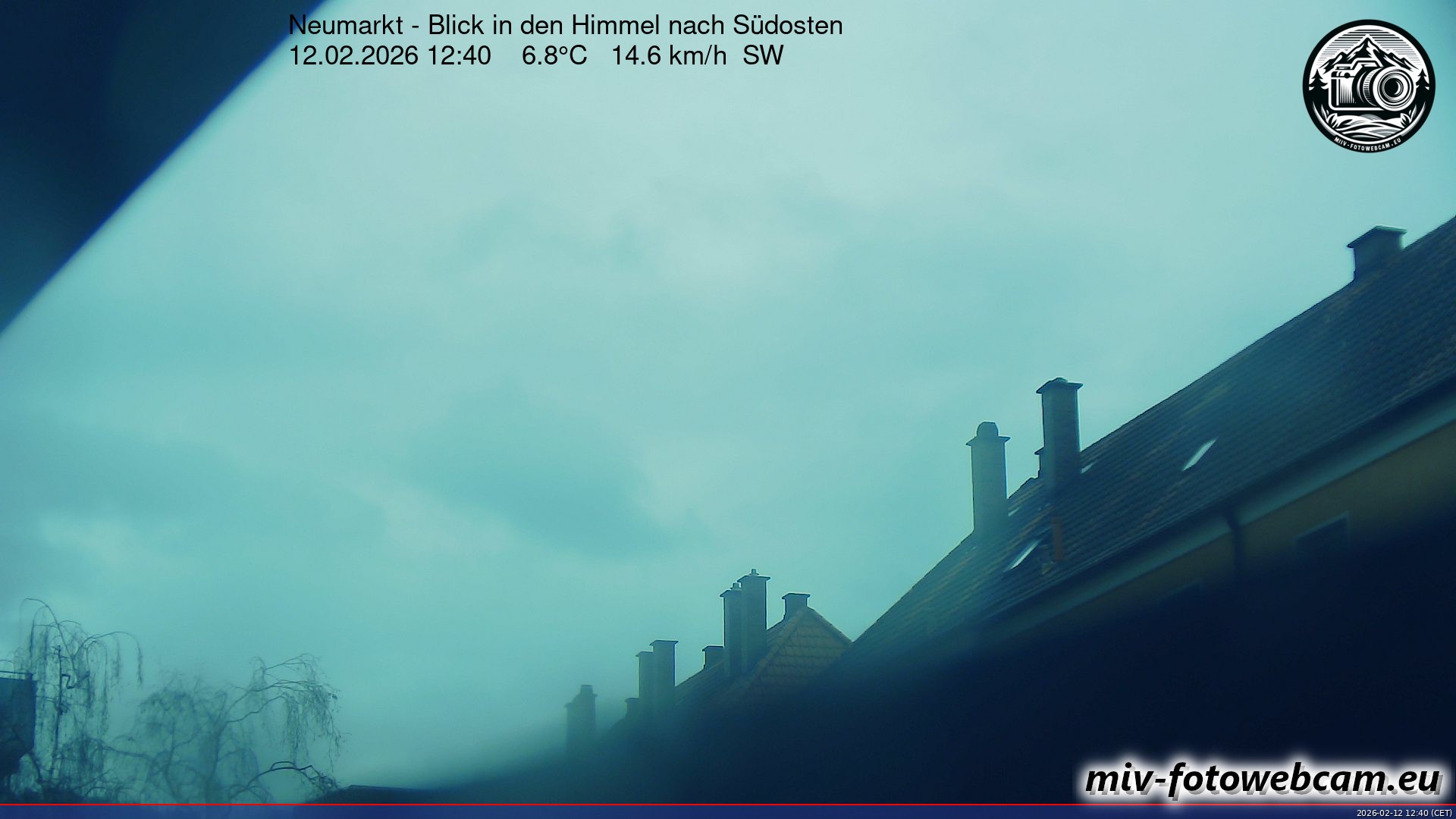 Archiv Foto Neumarkt in der Oberpfalz: Wetter-Webcam Richtung Südosten