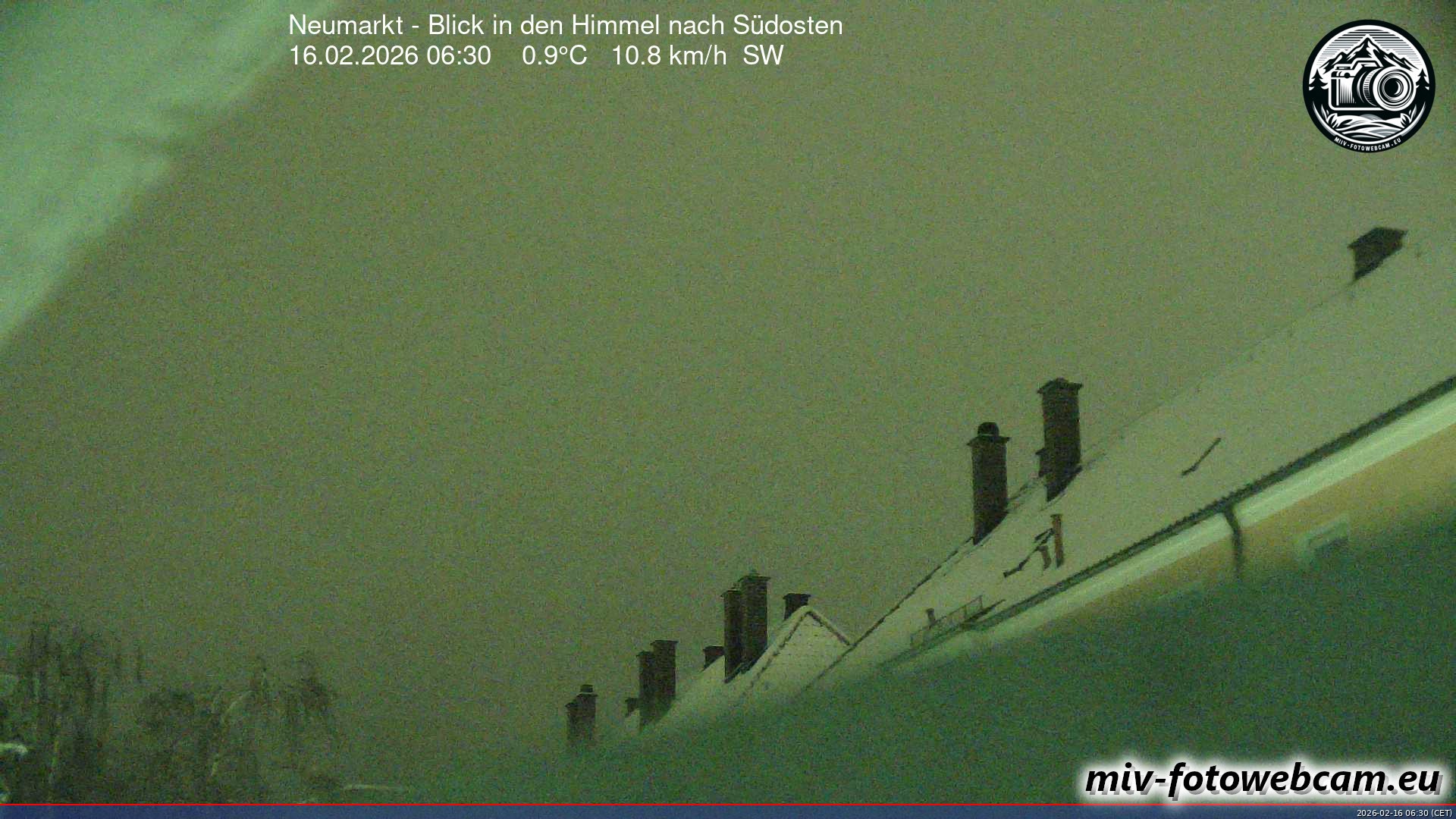 Archiv Foto Neumarkt in der Oberpfalz: Wetter-Webcam Richtung Südosten