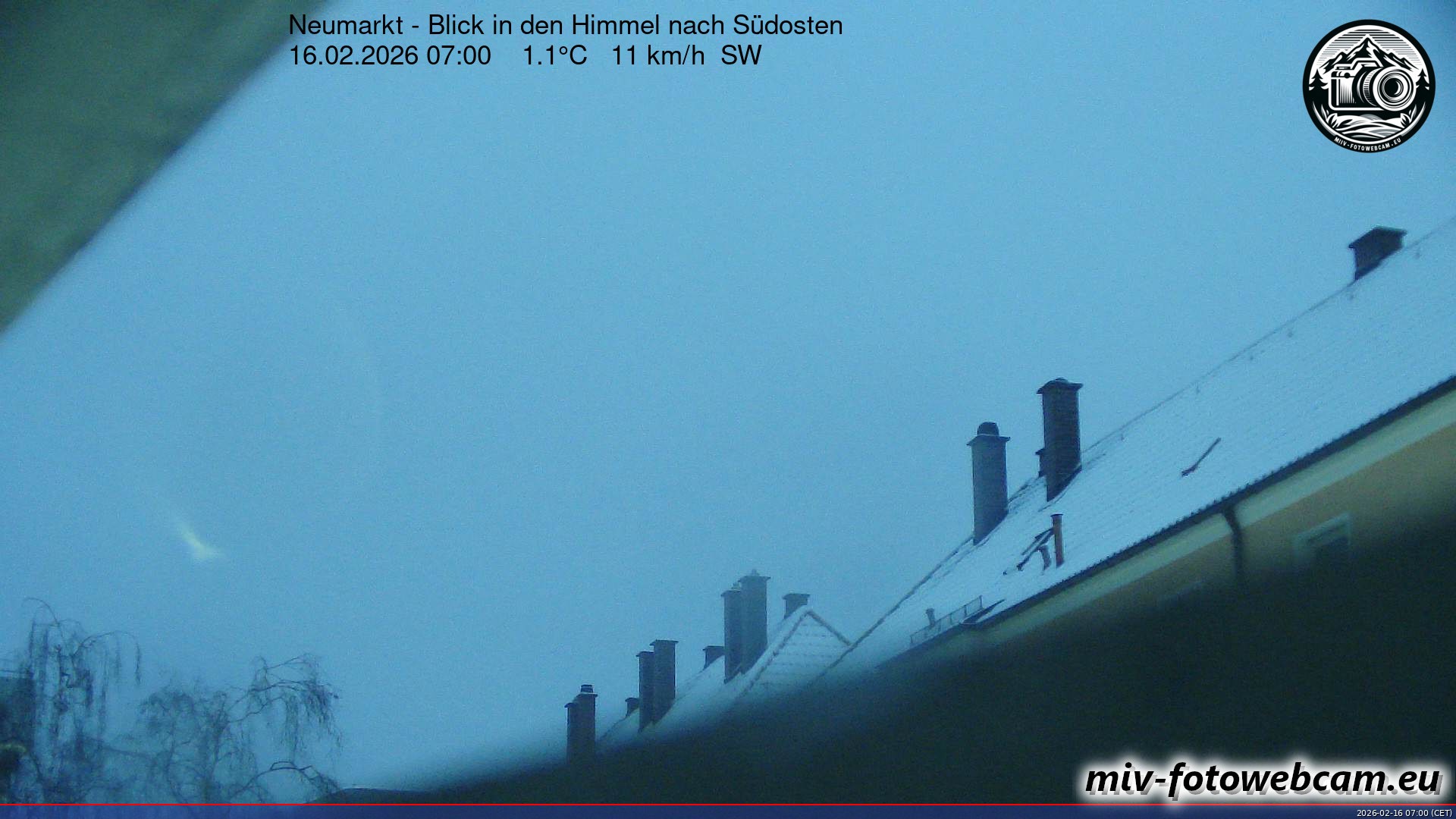 Archiv Foto Neumarkt in der Oberpfalz: Wetter-Webcam Richtung Südosten