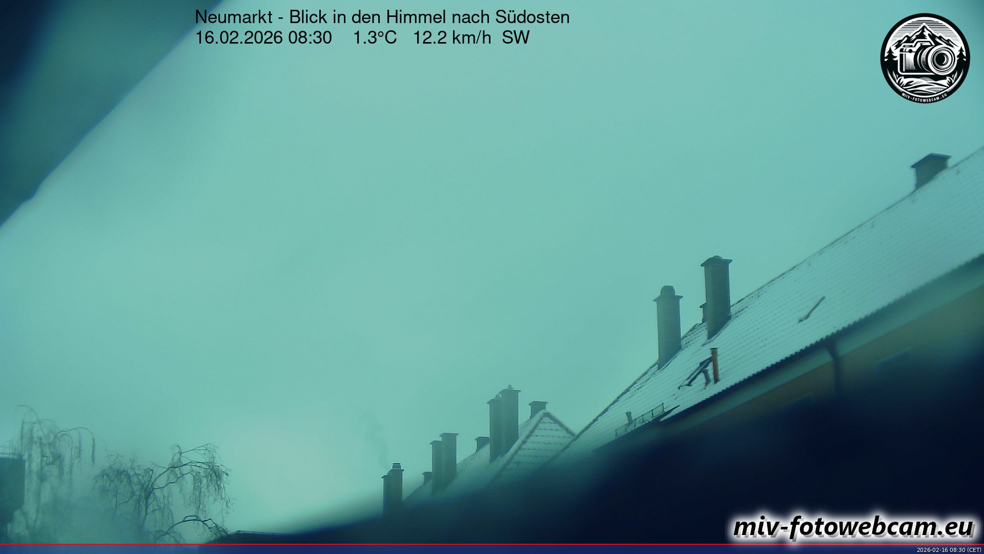 Archiv Foto Neumarkt in der Oberpfalz: Wetter-Webcam Richtung Südosten