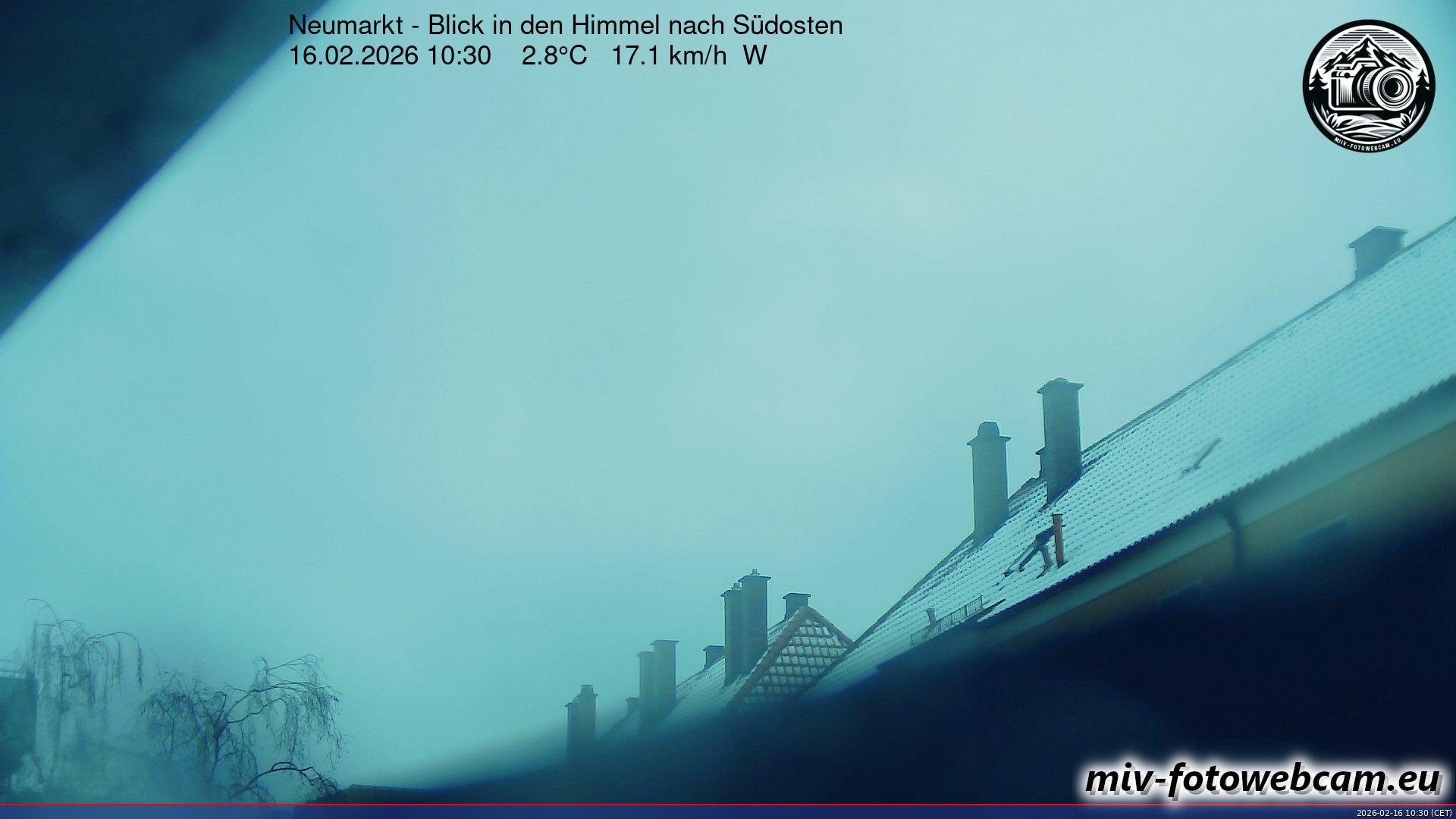 Archiv Foto Neumarkt in der Oberpfalz: Wetter-Webcam Richtung Südosten