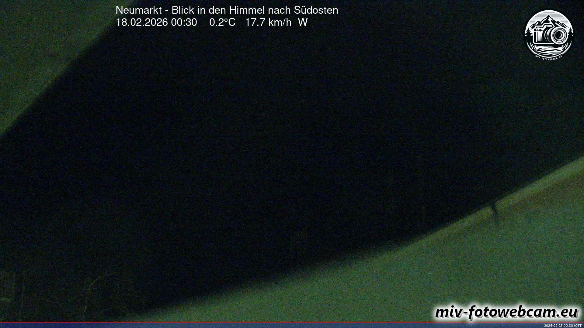 Archiv Foto Neumarkt in der Oberpfalz: Wetter-Webcam Richtung Südosten