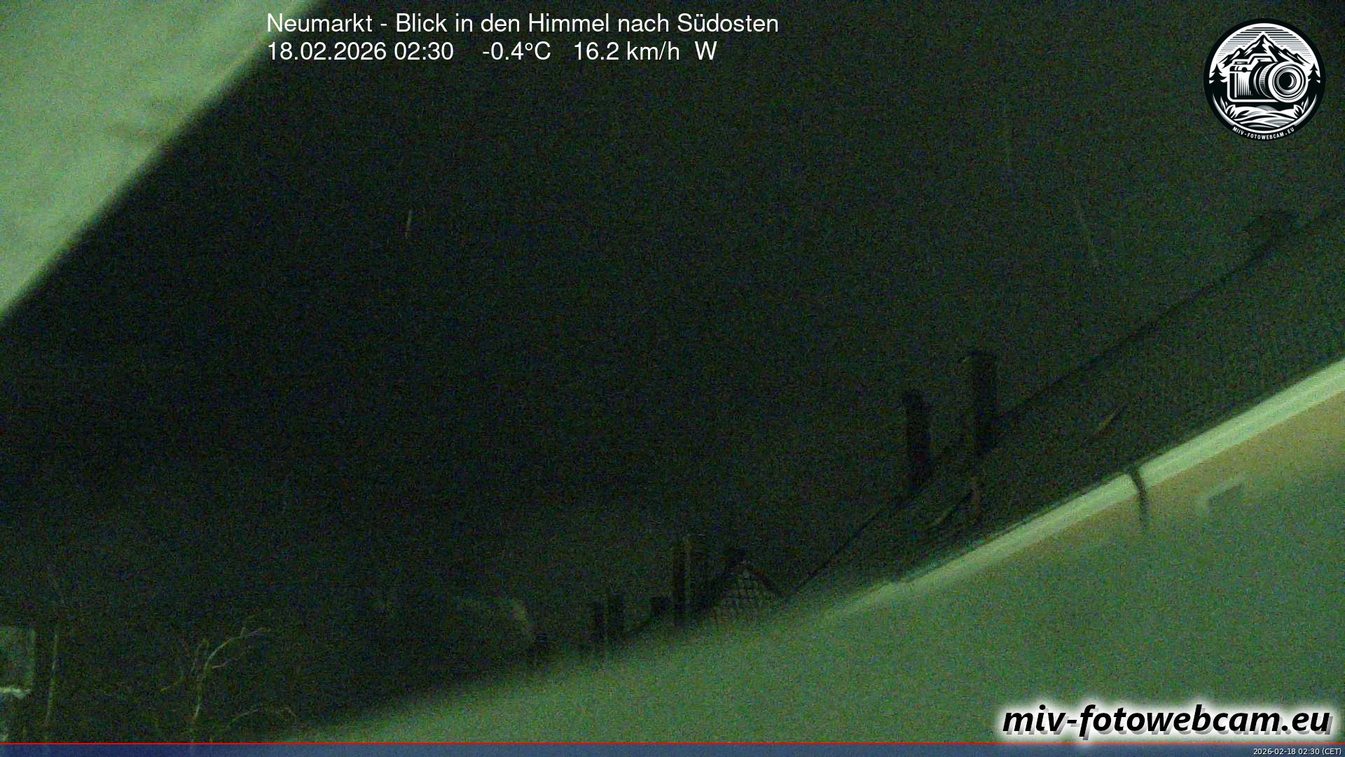 Archiv Foto Neumarkt in der Oberpfalz: Wetter-Webcam Richtung Südosten