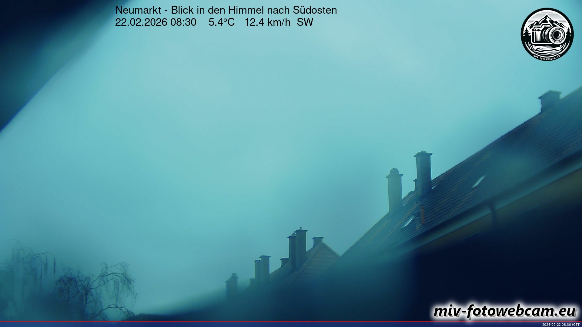 Archived image Webcam Neumarkt: Cam south east