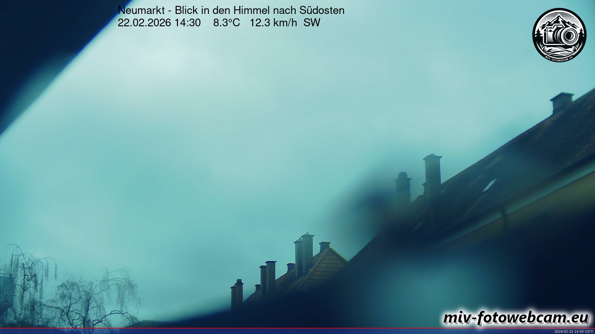 Archiv Foto Neumarkt in der Oberpfalz: Wetter-Webcam Richtung Südosten