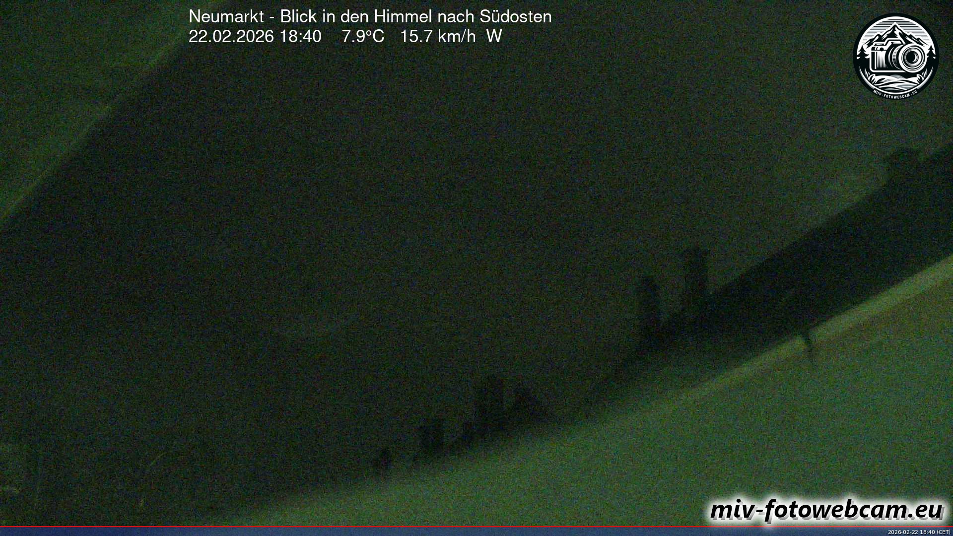 Archiv Foto Neumarkt in der Oberpfalz: Wetter-Webcam Richtung Südosten