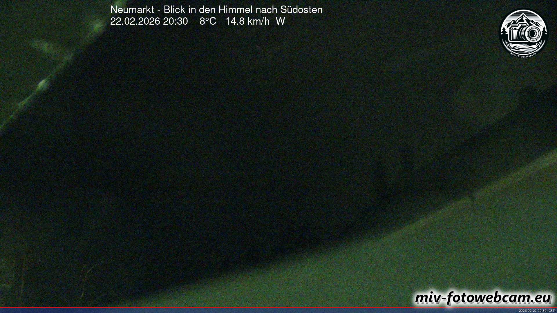 Archiv Foto Neumarkt in der Oberpfalz: Wetter-Webcam Richtung Südosten