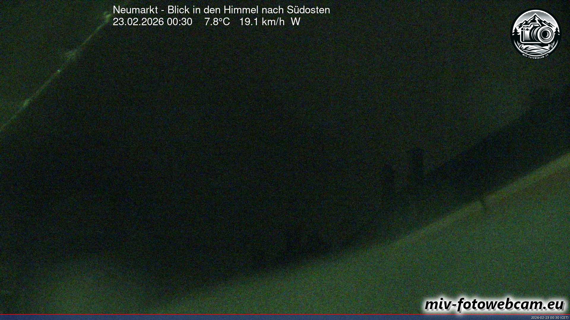 Archiv Foto Neumarkt in der Oberpfalz: Wetter-Webcam Richtung Südosten