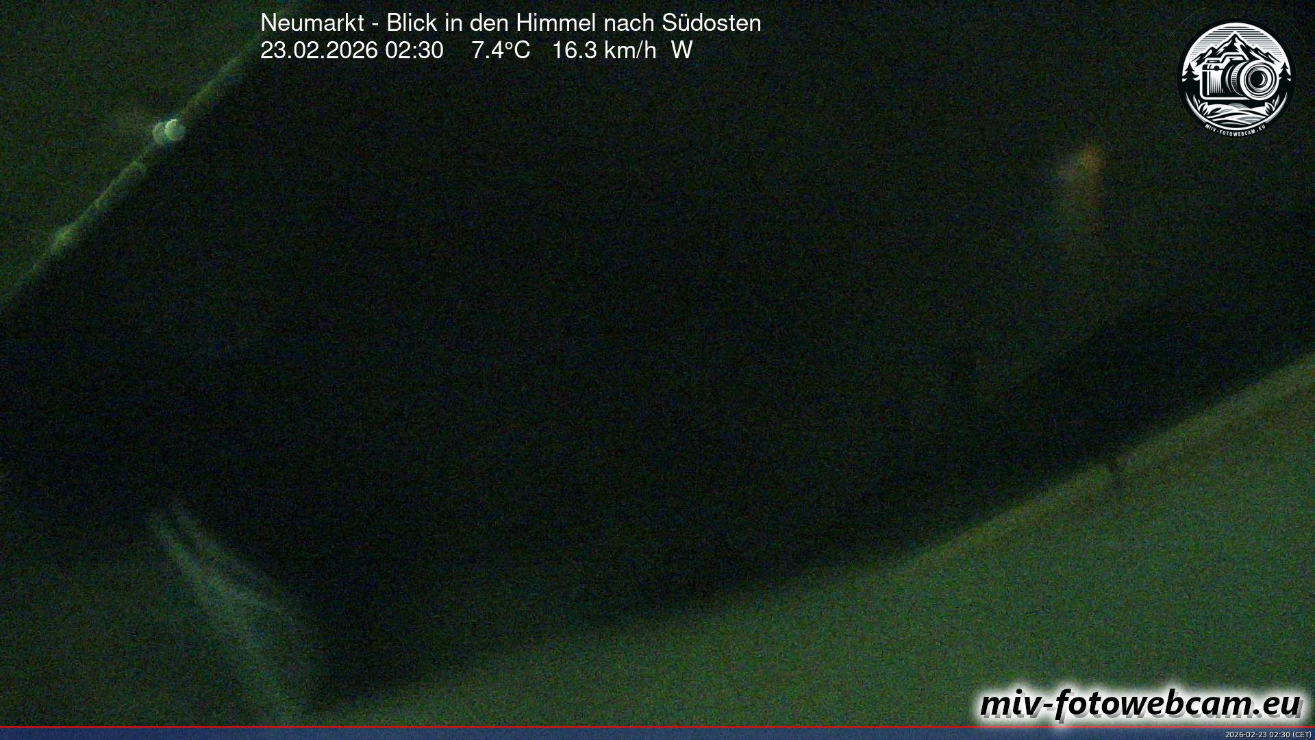 Archiv Foto Neumarkt in der Oberpfalz: Wetter-Webcam Richtung Südosten