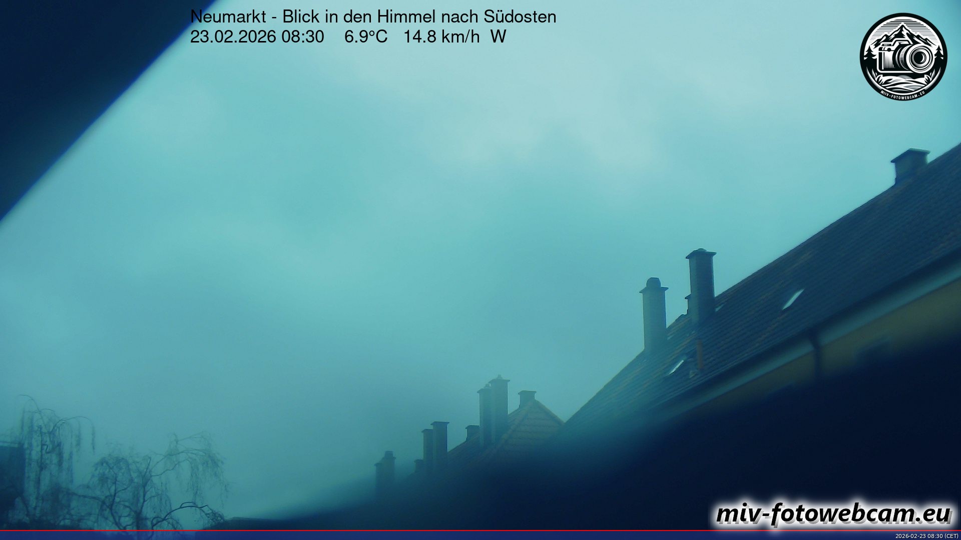 Archiv Foto Neumarkt in der Oberpfalz: Wetter-Webcam Richtung Südosten