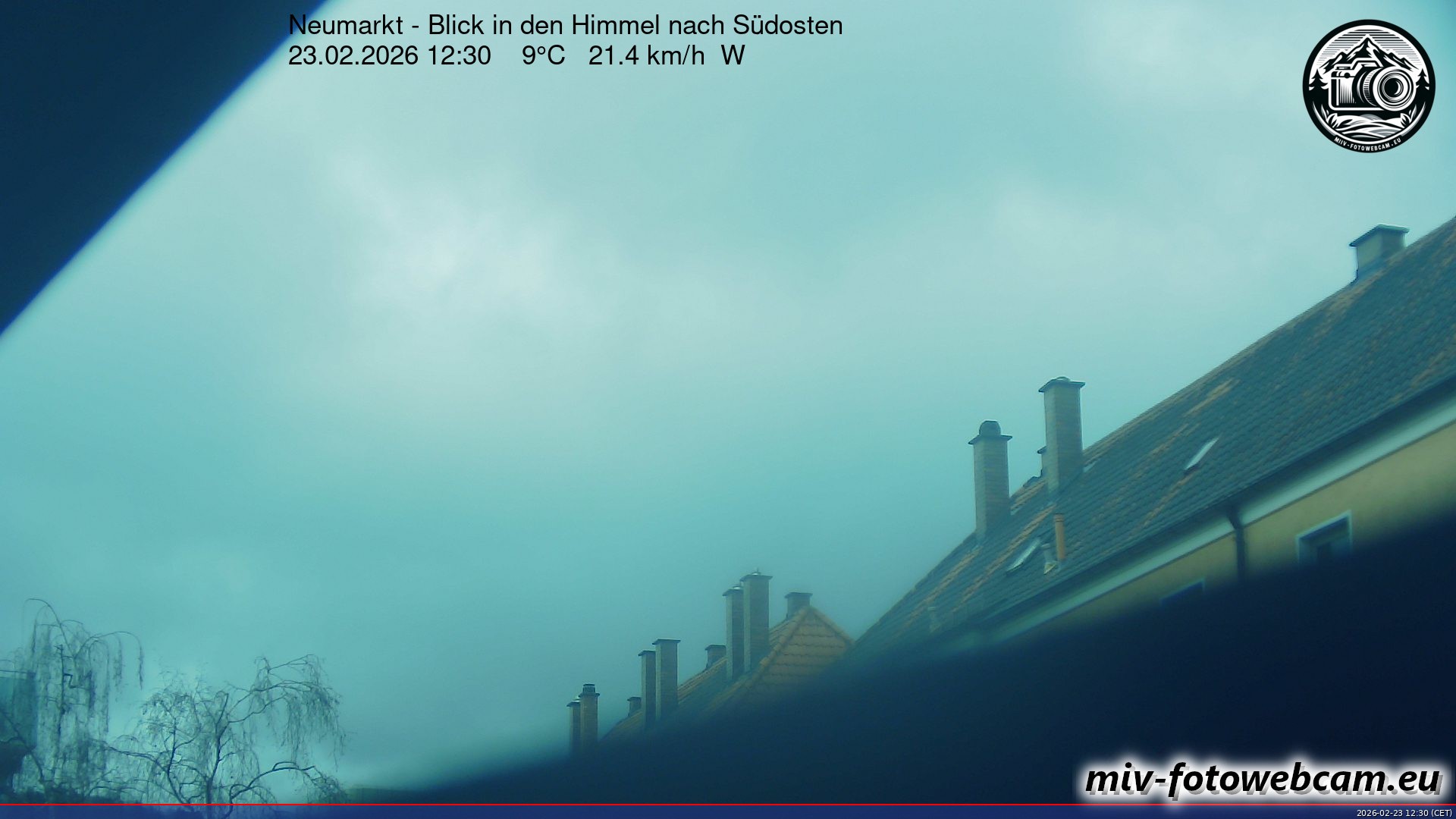 Archiv Foto Neumarkt in der Oberpfalz: Wetter-Webcam Richtung Südosten