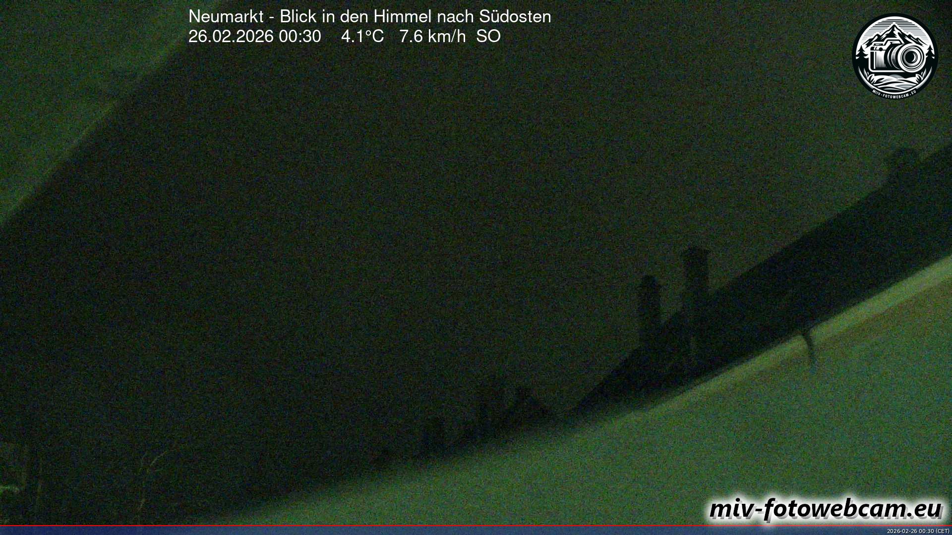 Archived image Webcam Neumarkt: Cam south east