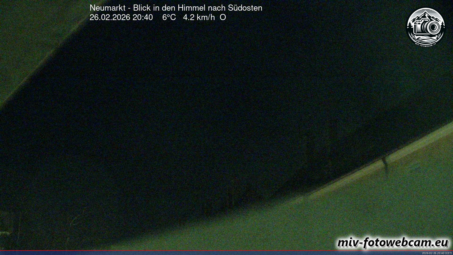 Archived image Webcam Neumarkt: Cam south east