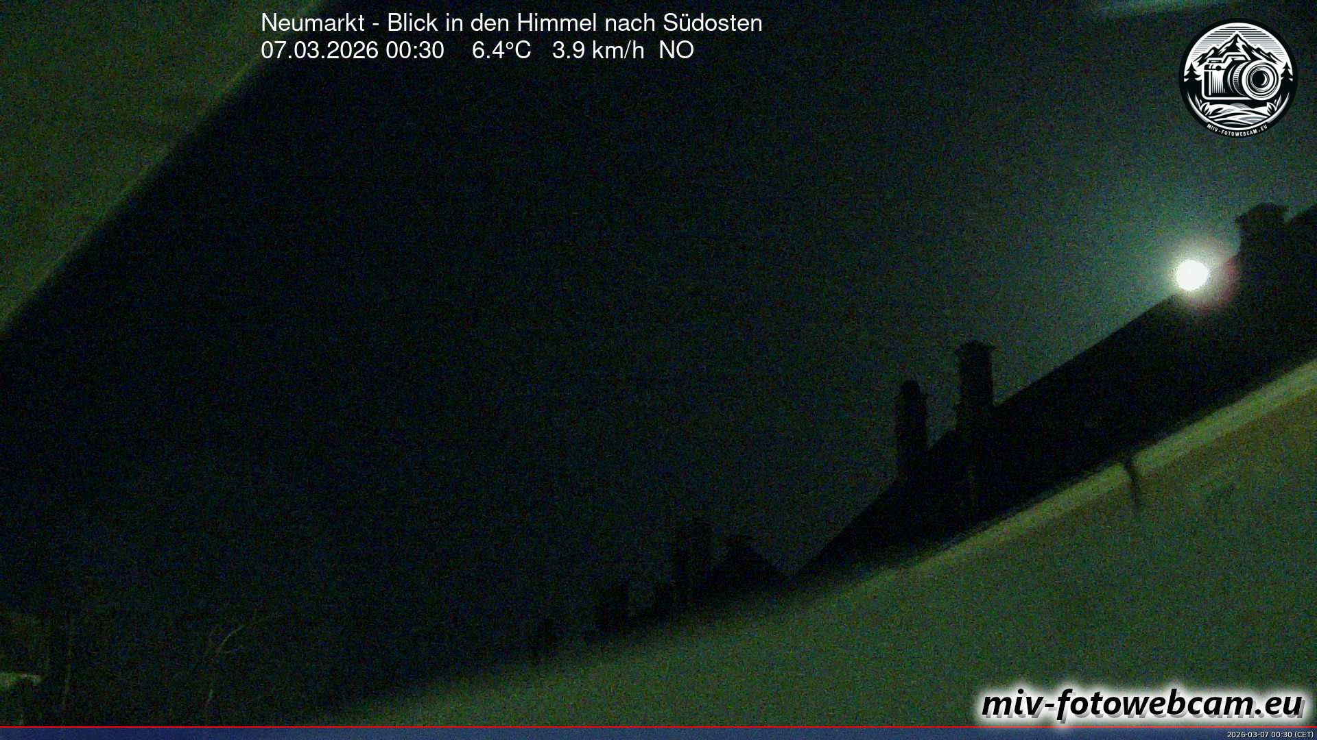 Archiv Foto Neumarkt in der Oberpfalz: Wetter-Webcam Richtung Südosten