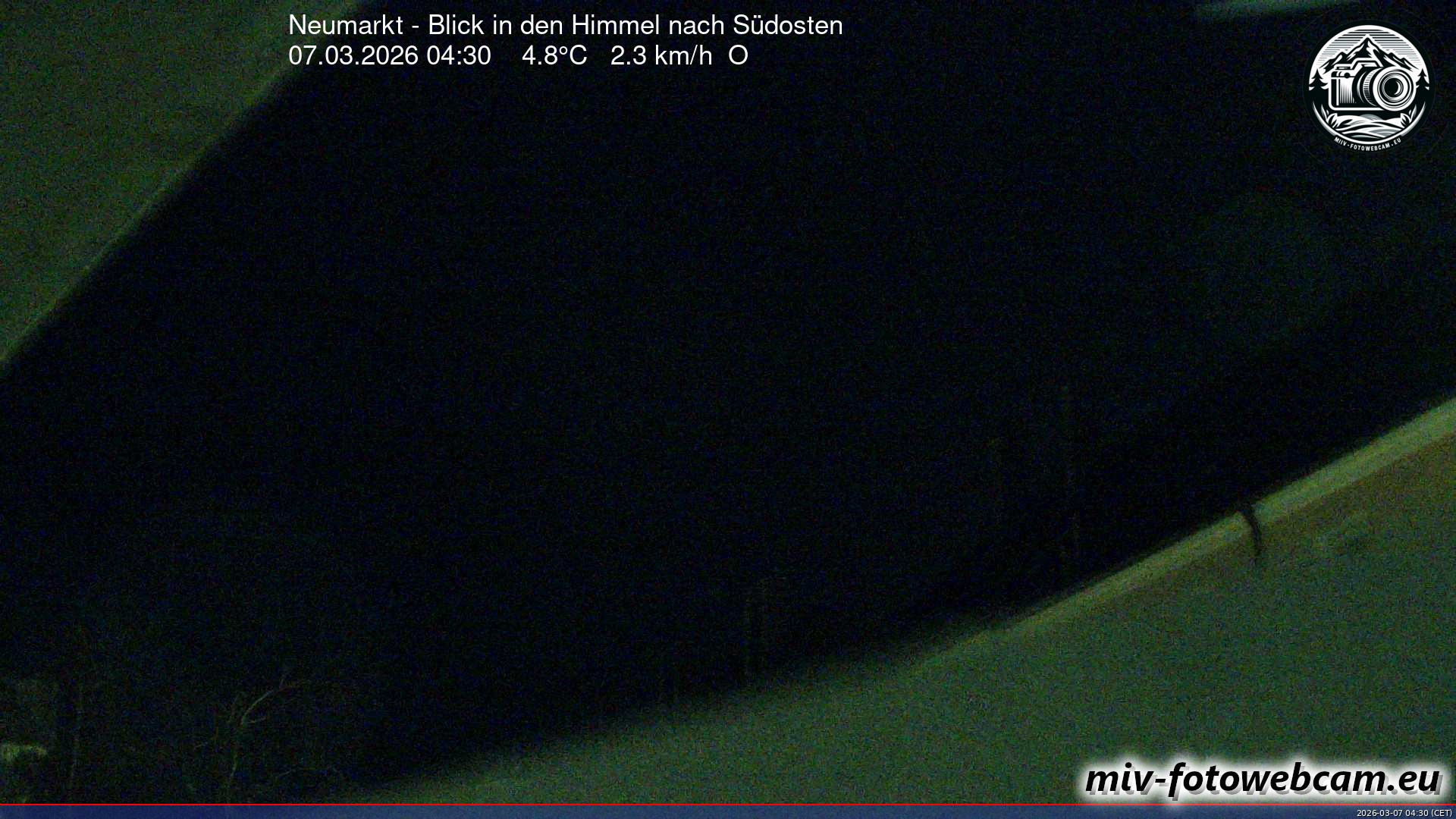 Archiv Foto Neumarkt in der Oberpfalz: Wetter-Webcam Richtung Südosten