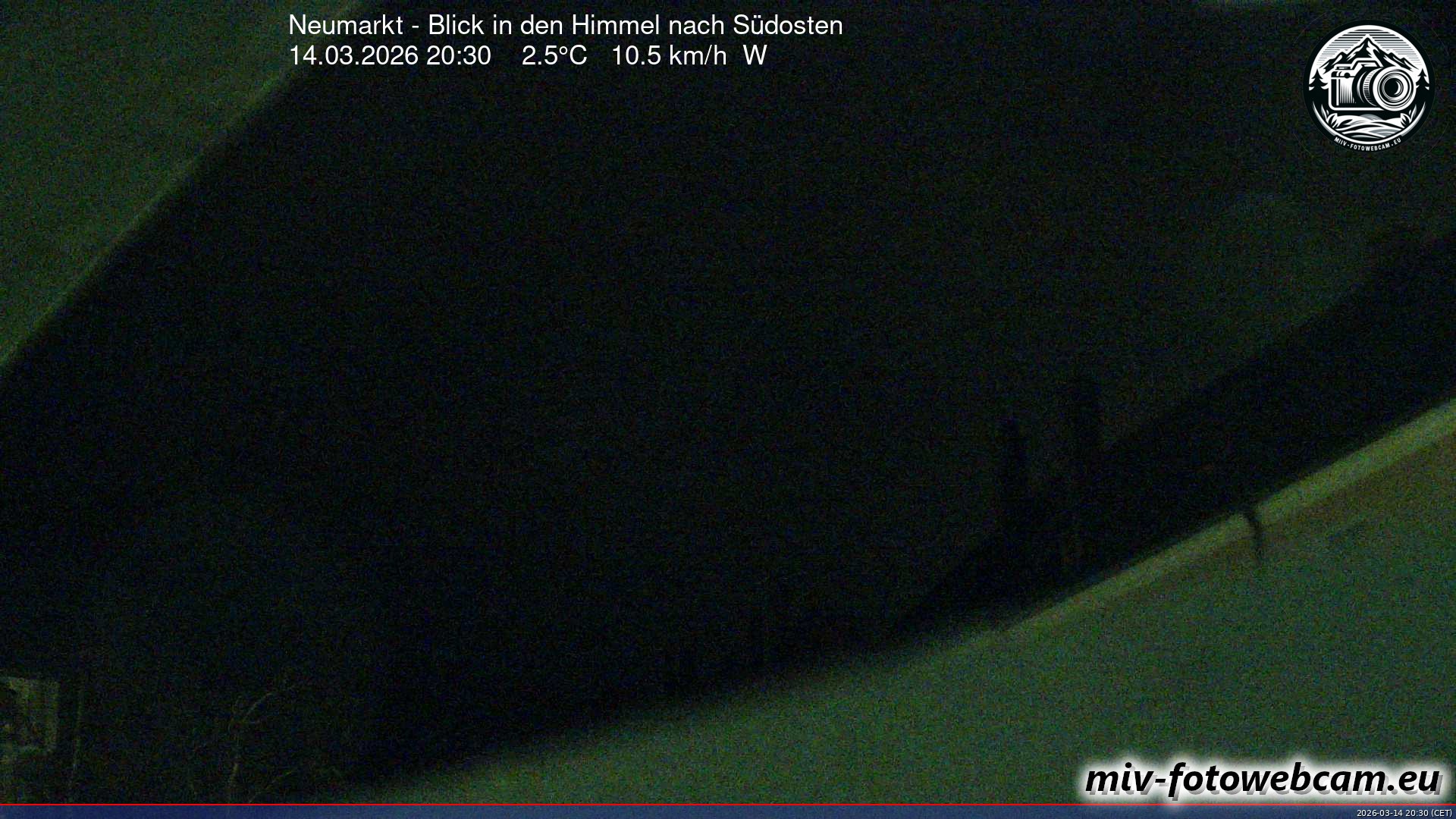 Archiv Foto Neumarkt in der Oberpfalz: Wetter-Webcam Richtung Südosten