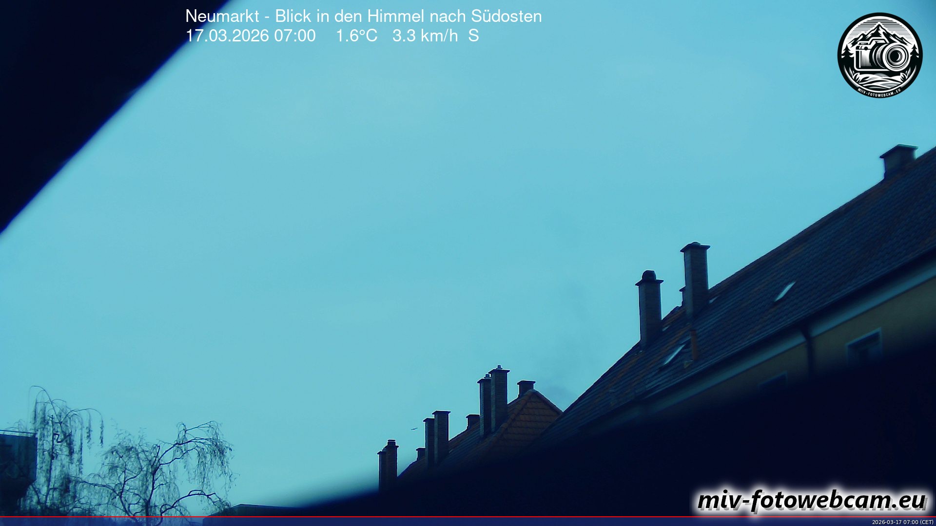 Archiv Foto Neumarkt in der Oberpfalz: Wetter-Webcam Richtung Südosten