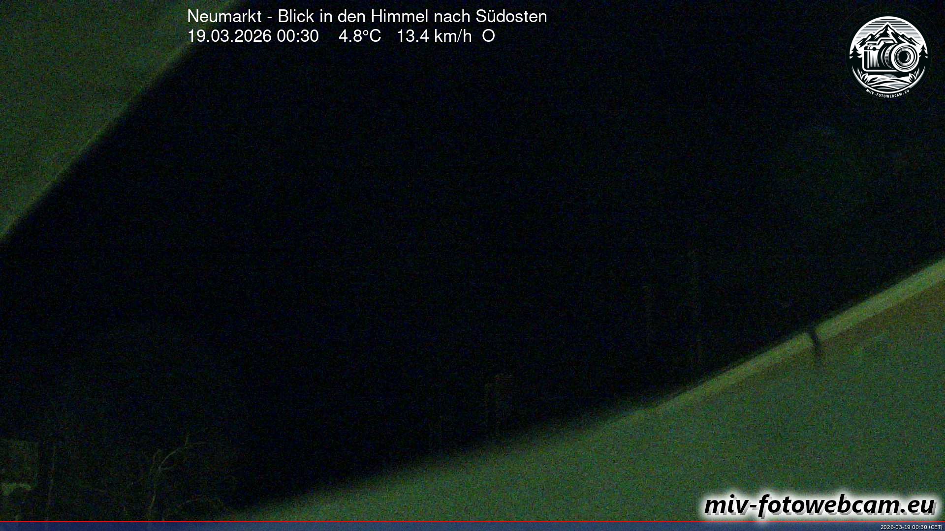 Archiv Foto Neumarkt in der Oberpfalz: Wetter-Webcam Richtung Südosten