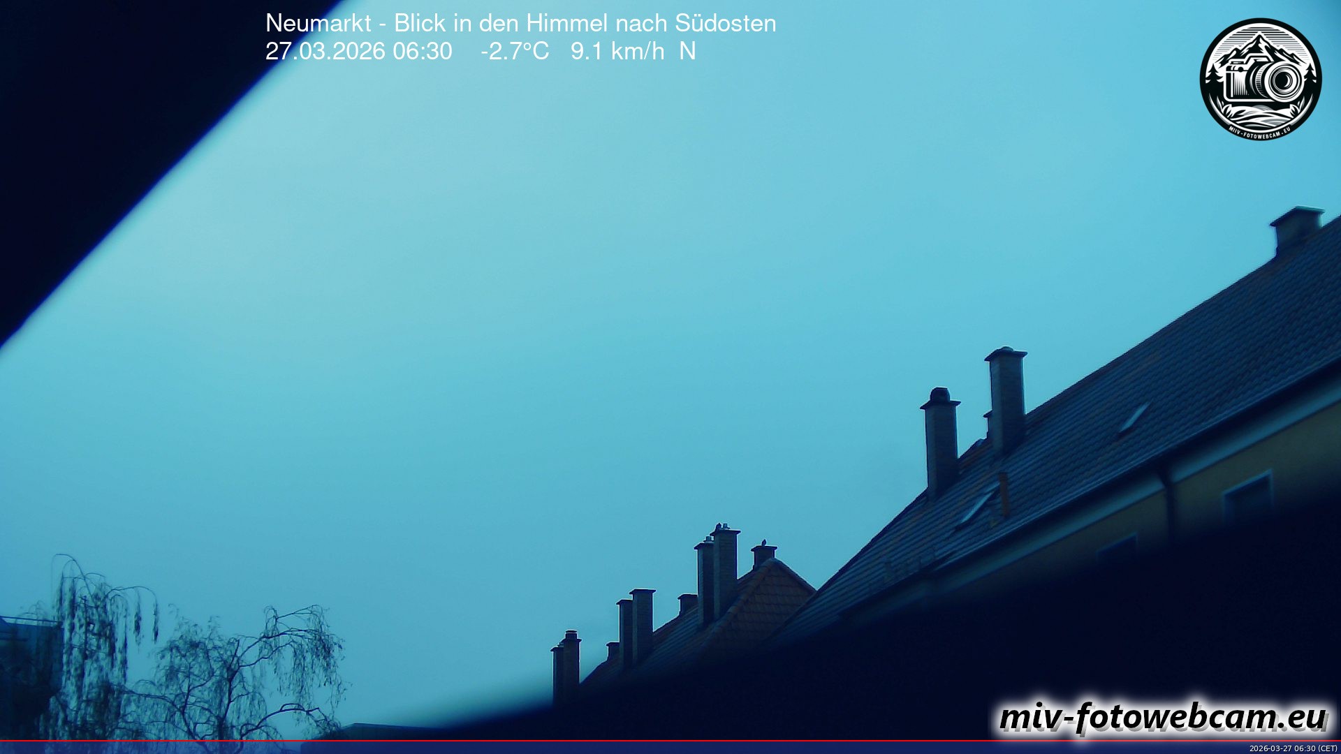 Archiv Foto Neumarkt in der Oberpfalz: Wetter-Webcam Richtung Südosten