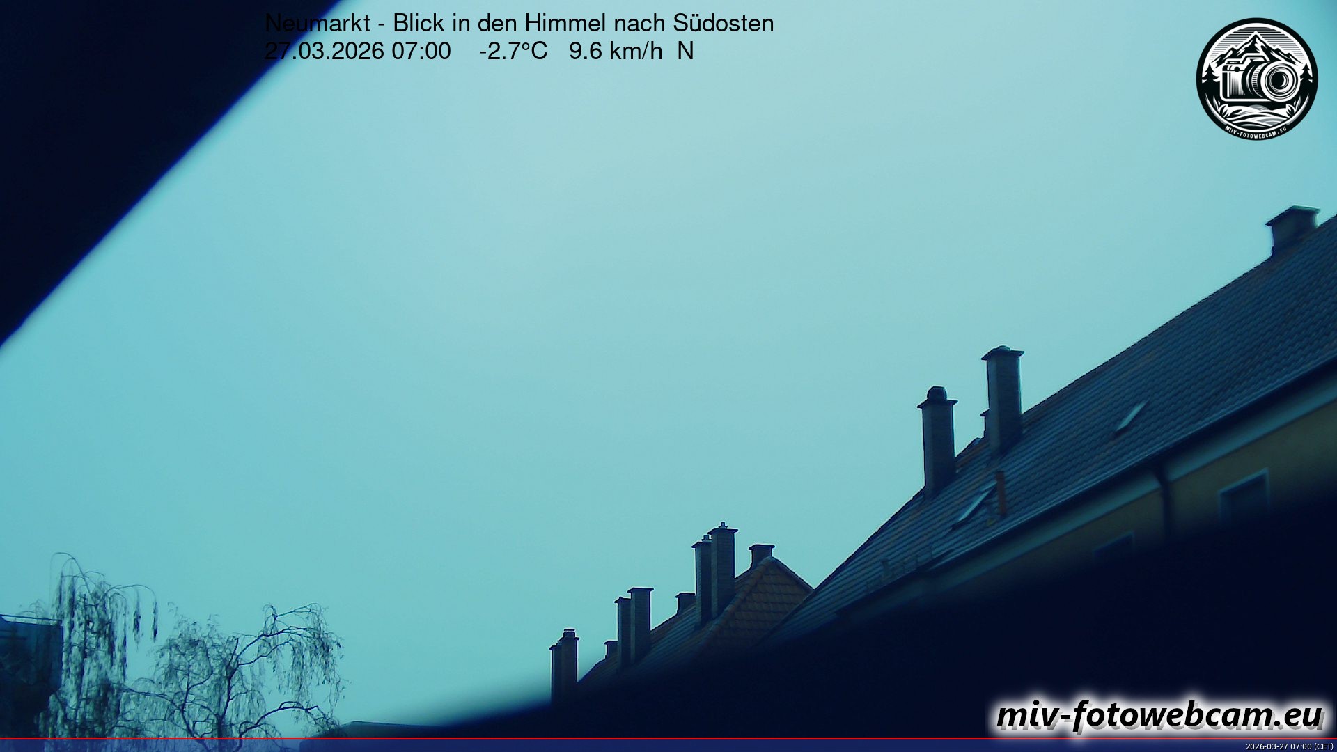 Archiv Foto Neumarkt in der Oberpfalz: Wetter-Webcam Richtung Südosten