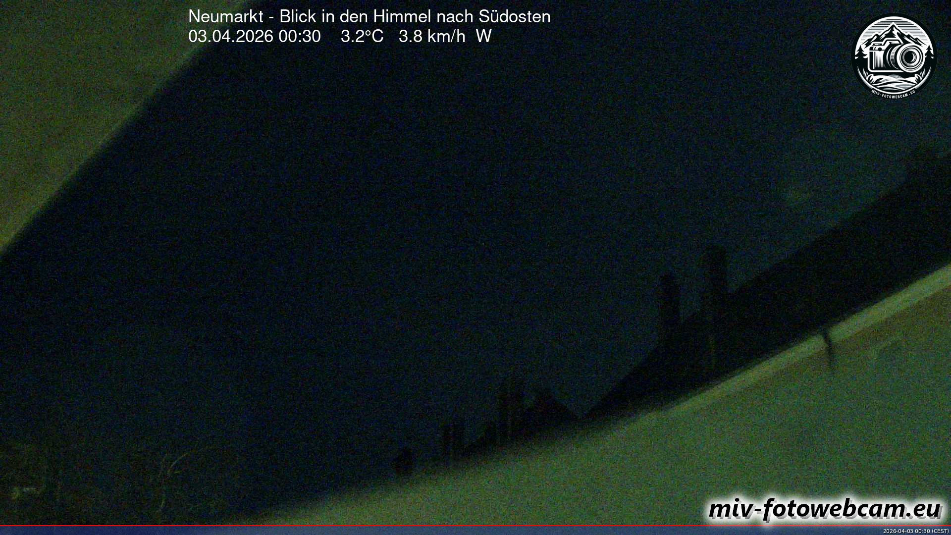 Archiv Foto Neumarkt in der Oberpfalz: Wetter-Webcam Richtung Südosten