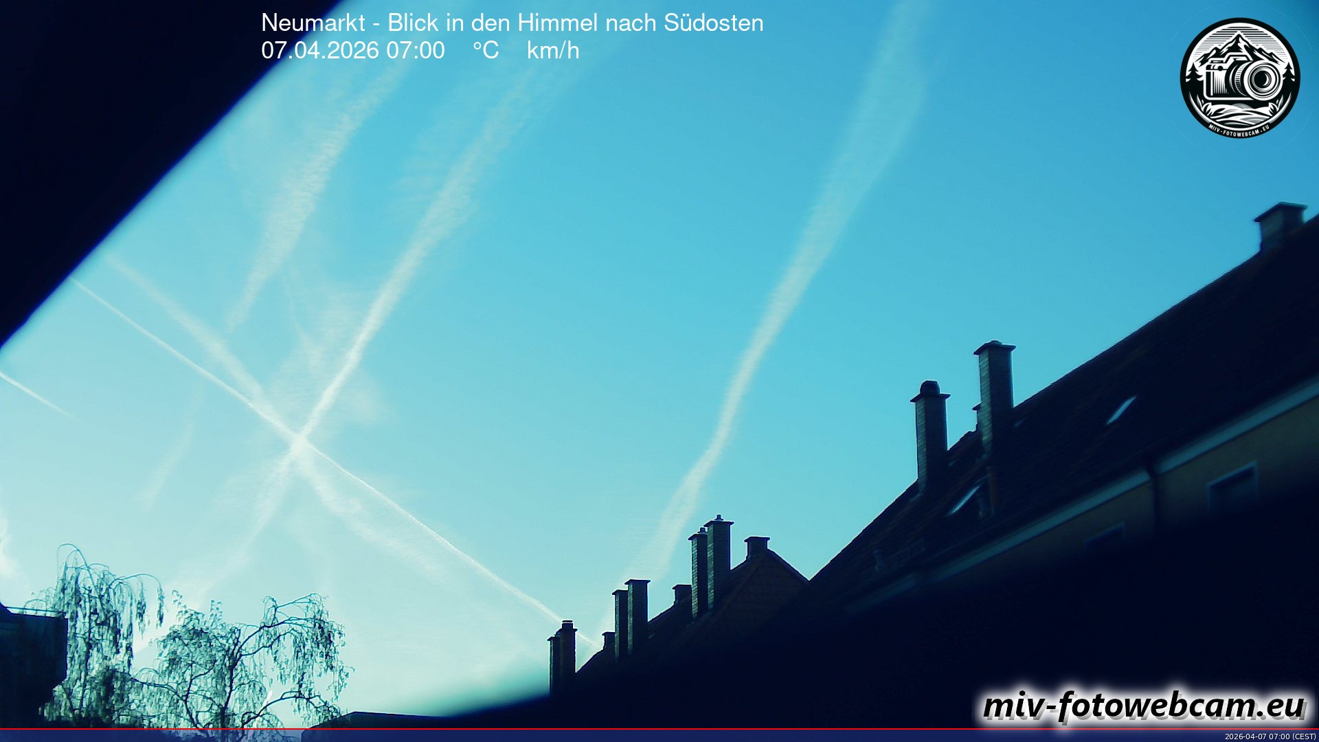 Archiv Foto Neumarkt in der Oberpfalz: Wetter-Webcam Richtung Südosten