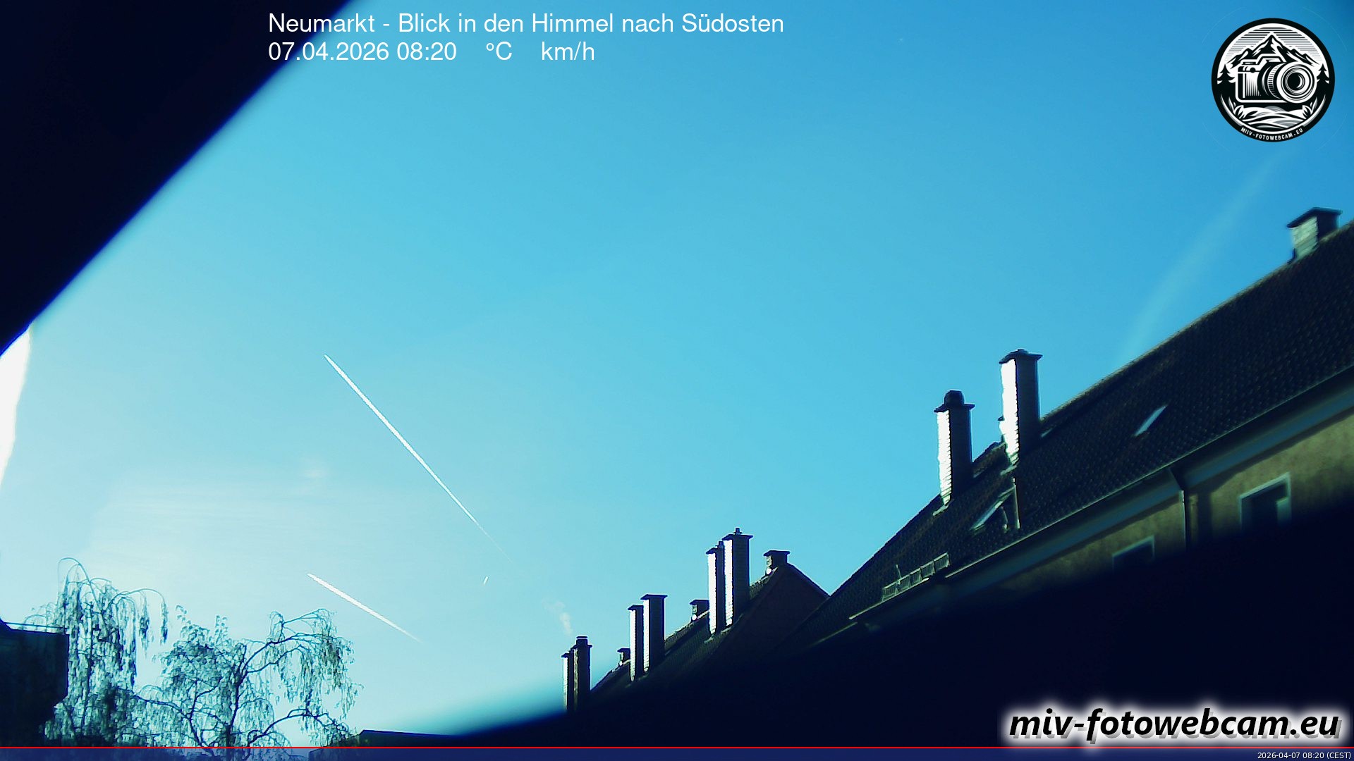 Archiv Foto Neumarkt in der Oberpfalz: Wetter-Webcam Richtung Südosten
