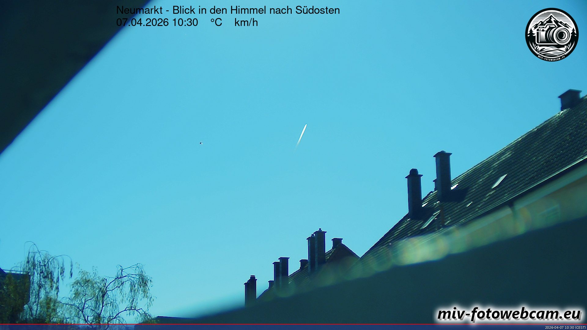 Archiv Foto Neumarkt in der Oberpfalz: Wetter-Webcam Richtung Südosten