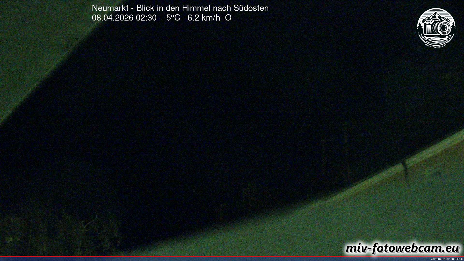 Archiv Foto Neumarkt in der Oberpfalz: Wetter-Webcam Richtung Südosten