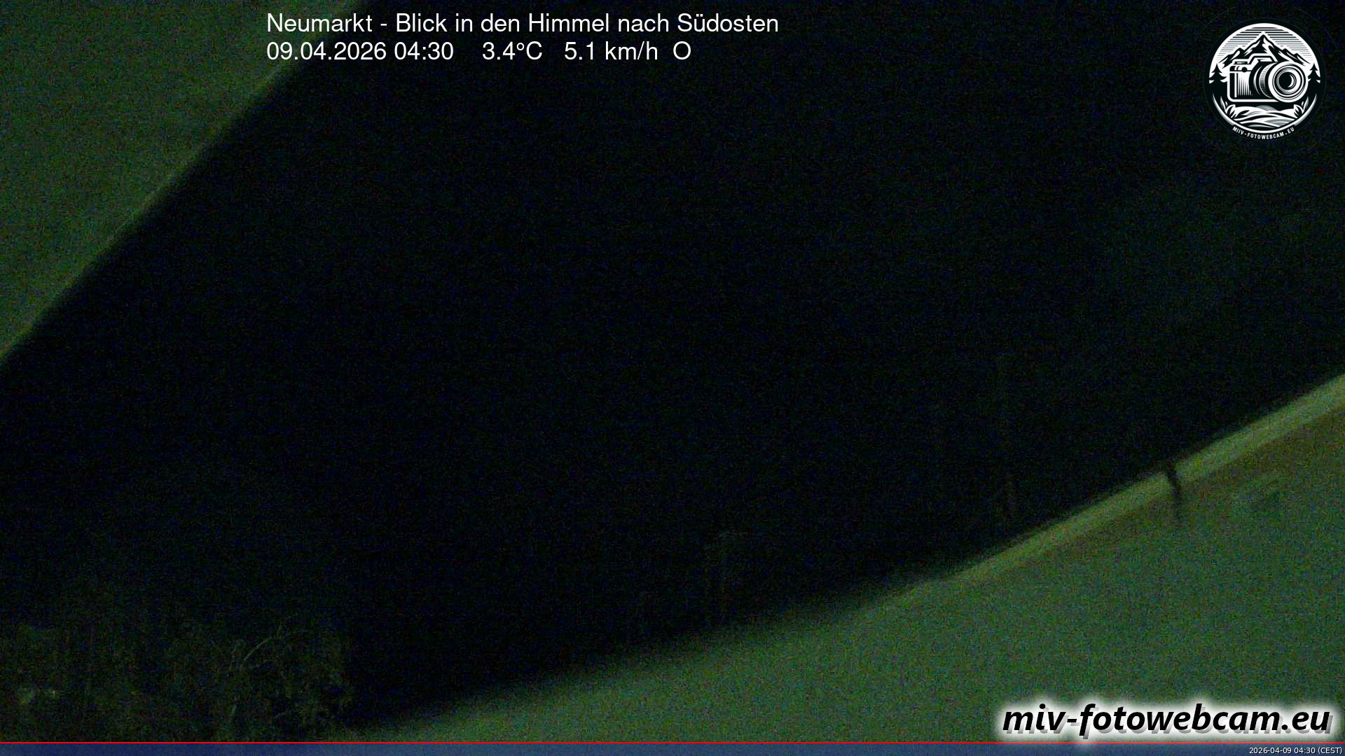 Archiv Foto Neumarkt in der Oberpfalz: Wetter-Webcam Richtung Südosten