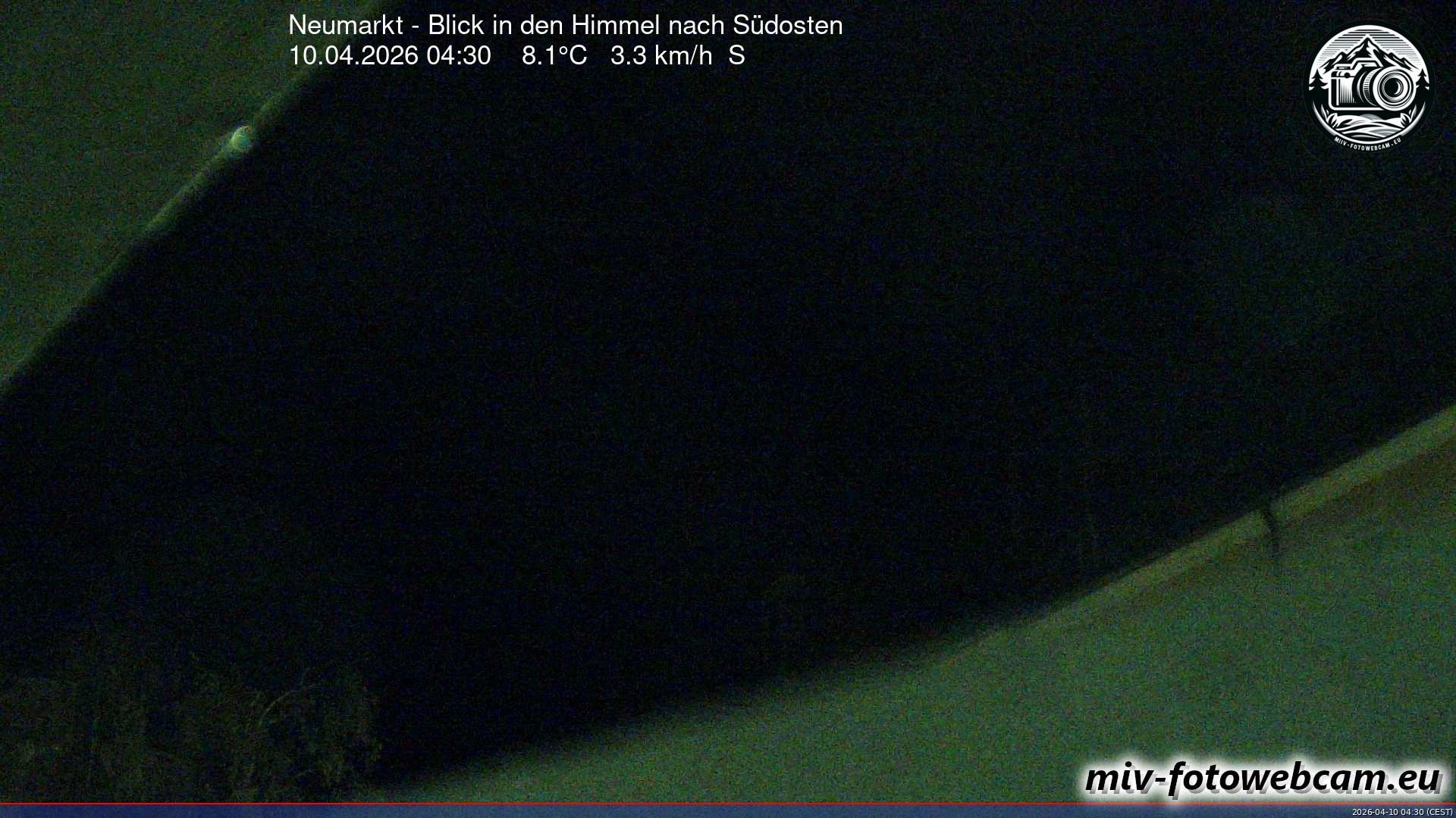 Archiv Foto Neumarkt in der Oberpfalz: Wetter-Webcam Richtung Südosten