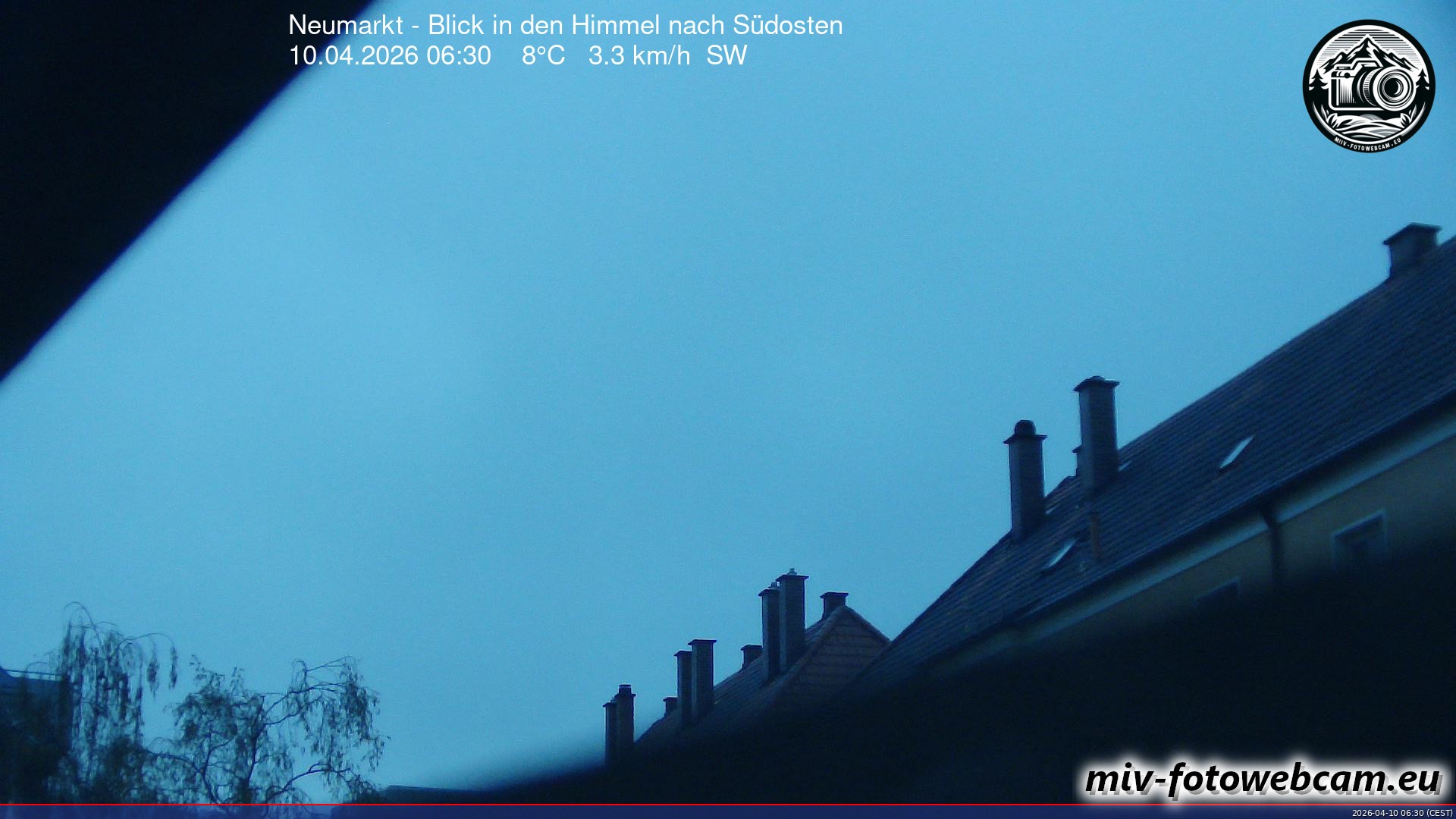 Archiv Foto Neumarkt in der Oberpfalz: Wetter-Webcam Richtung Südosten