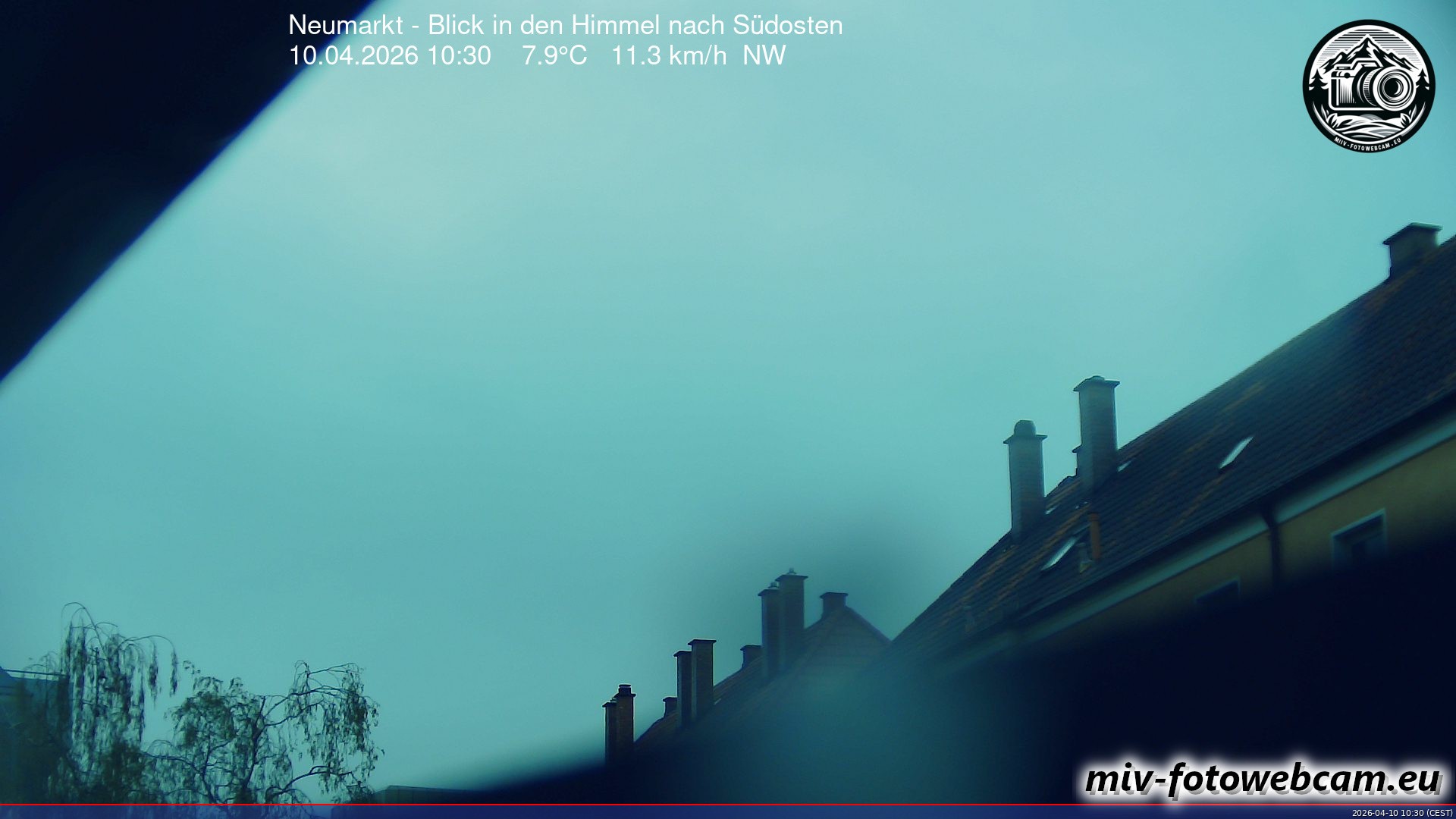 Archiv Foto Neumarkt in der Oberpfalz: Wetter-Webcam Richtung Südosten