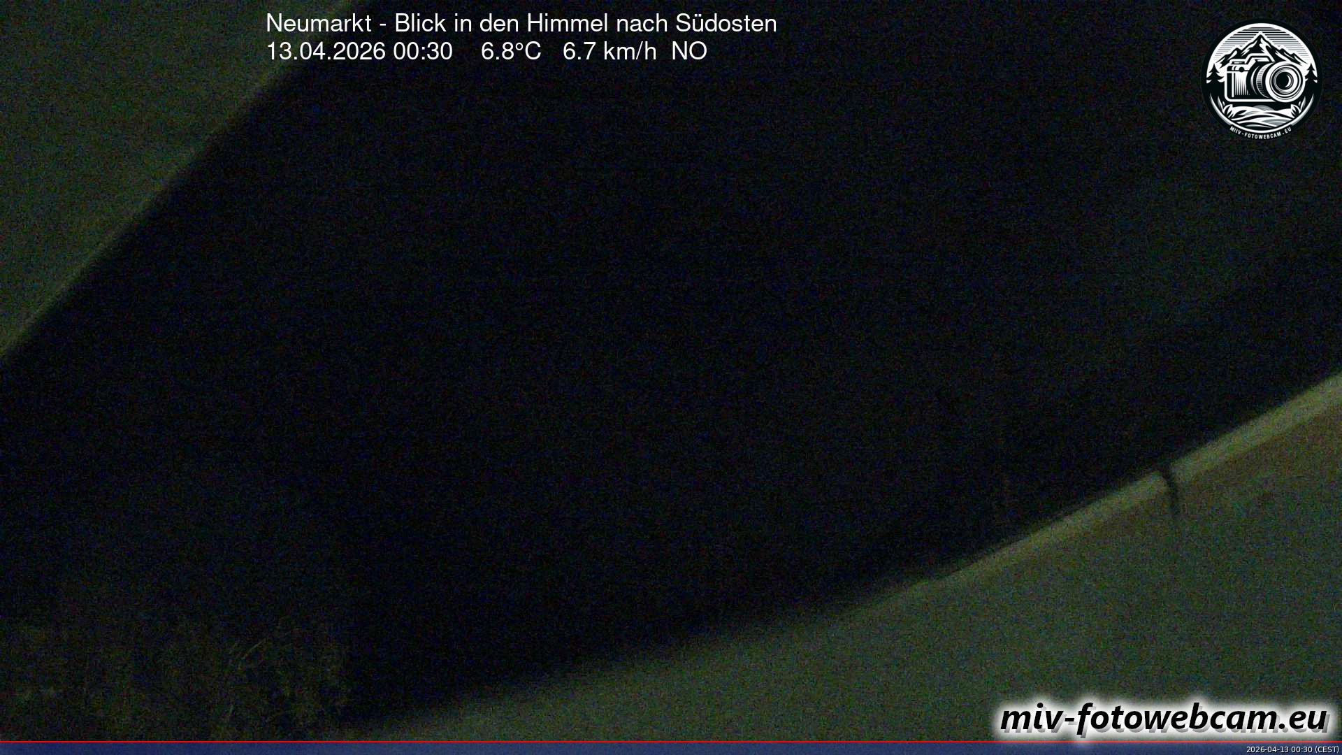 Archived image Webcam Neumarkt: Cam south east