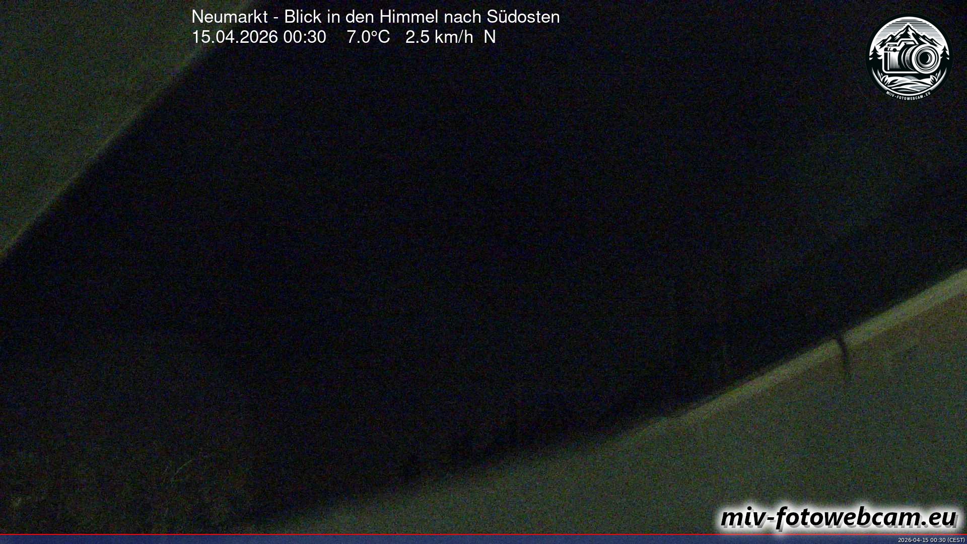 Archived image Webcam Neumarkt: Cam south east