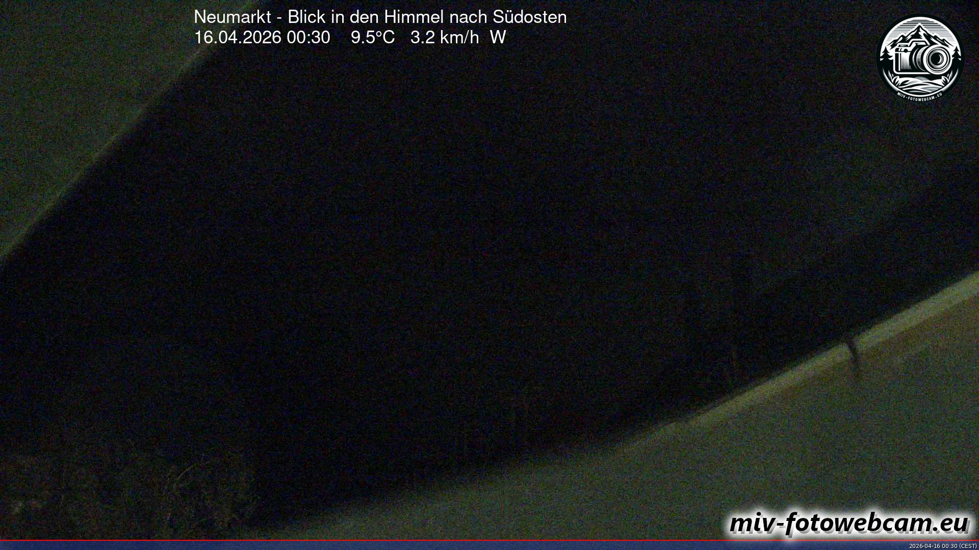 Archiv Foto Neumarkt in der Oberpfalz: Wetter-Webcam Richtung Südosten