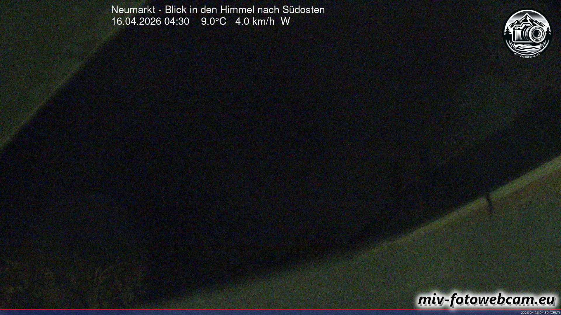 Archiv Foto Neumarkt in der Oberpfalz: Wetter-Webcam Richtung Südosten