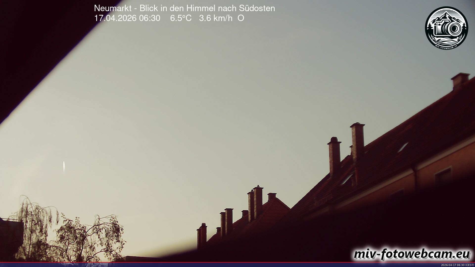 Archiv Foto Neumarkt in der Oberpfalz: Wetter-Webcam Richtung Südosten