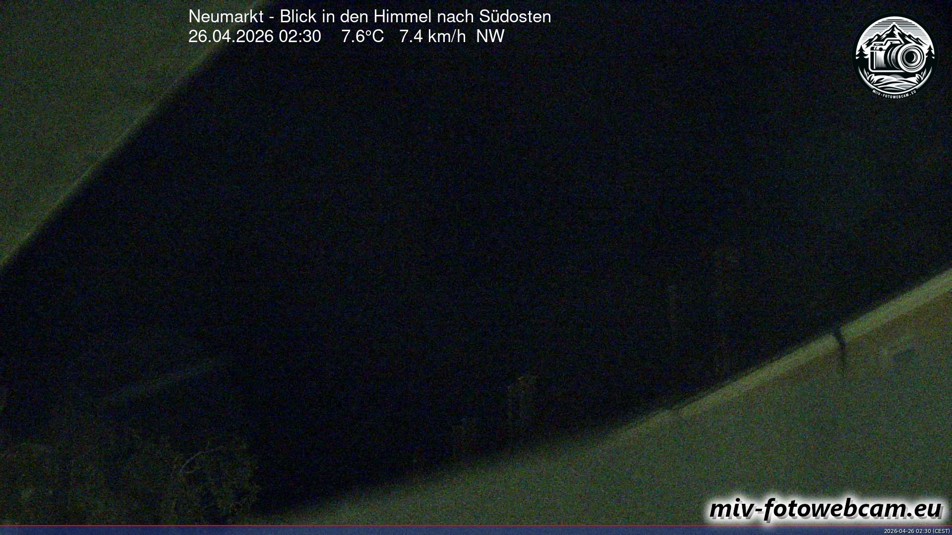 Archiv Foto Neumarkt in der Oberpfalz: Wetter-Webcam Richtung Südosten