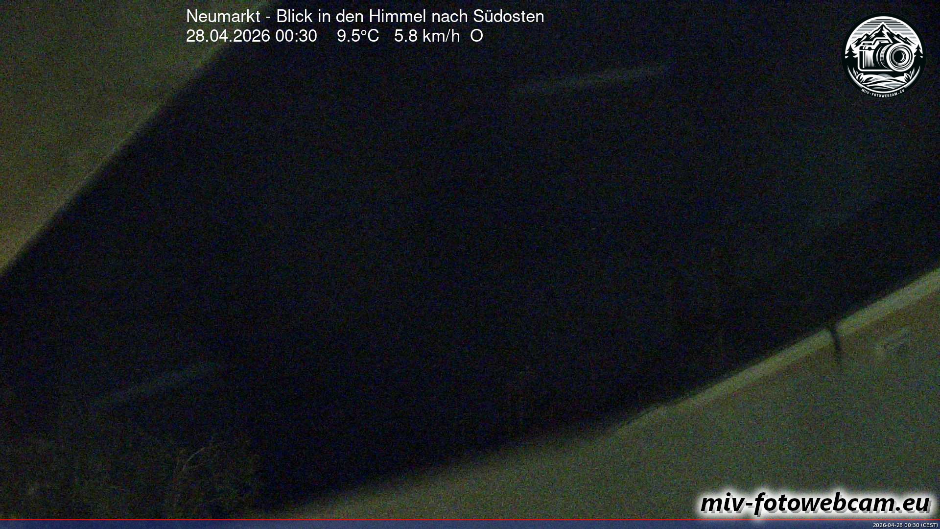 Archiv Foto Neumarkt in der Oberpfalz: Wetter-Webcam Richtung Südosten