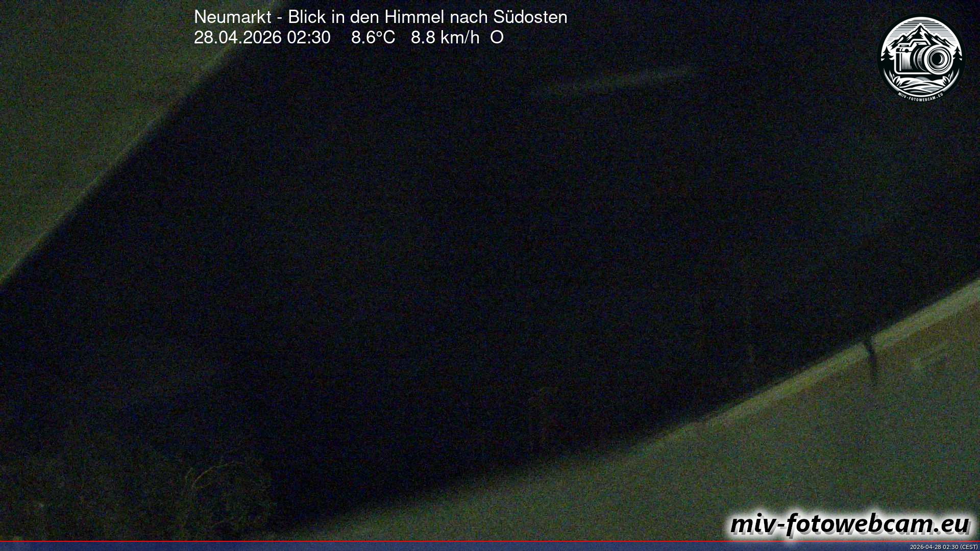 Archiv Foto Neumarkt in der Oberpfalz: Wetter-Webcam Richtung Südosten