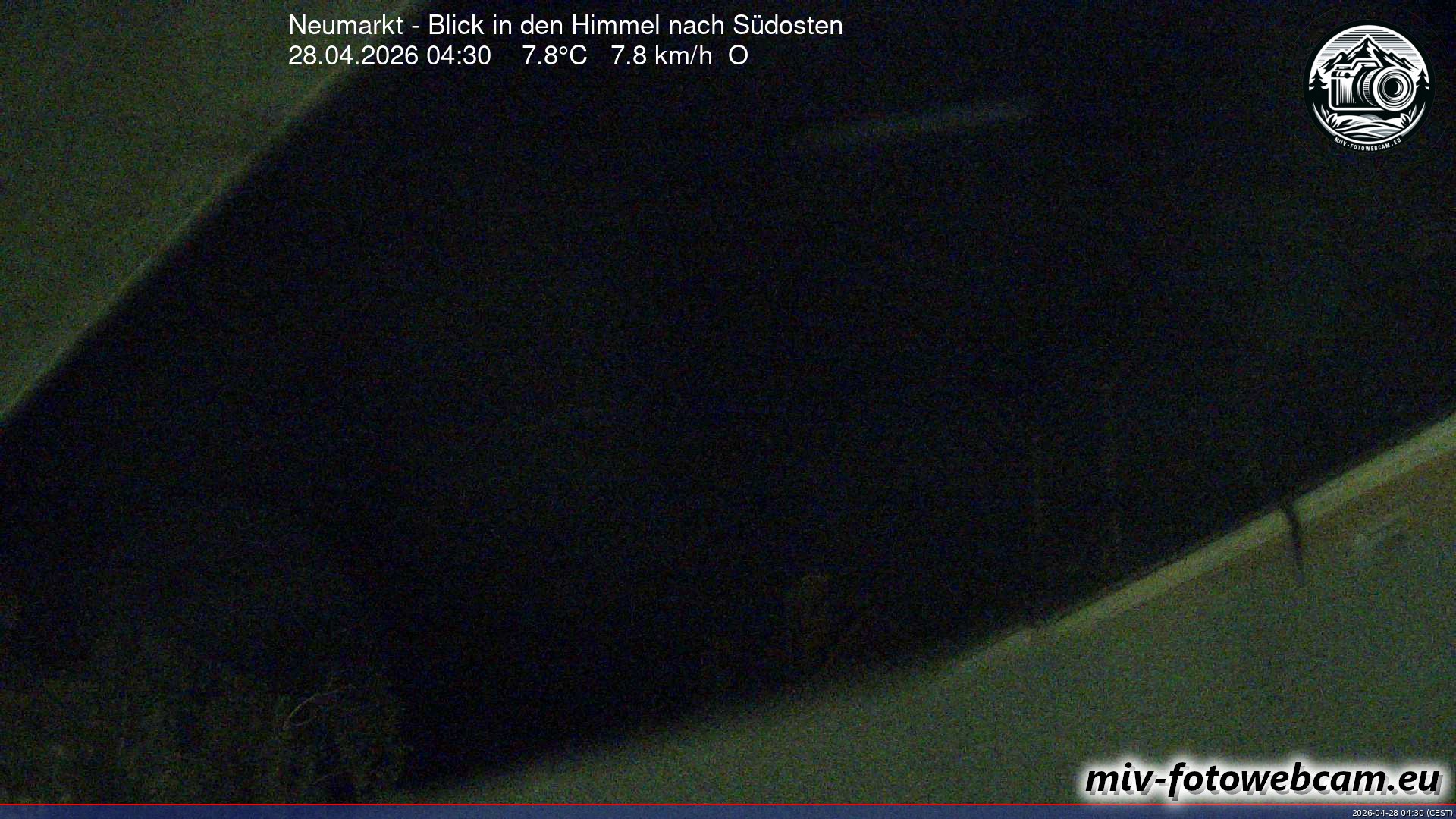 Archiv Foto Neumarkt in der Oberpfalz: Wetter-Webcam Richtung Südosten