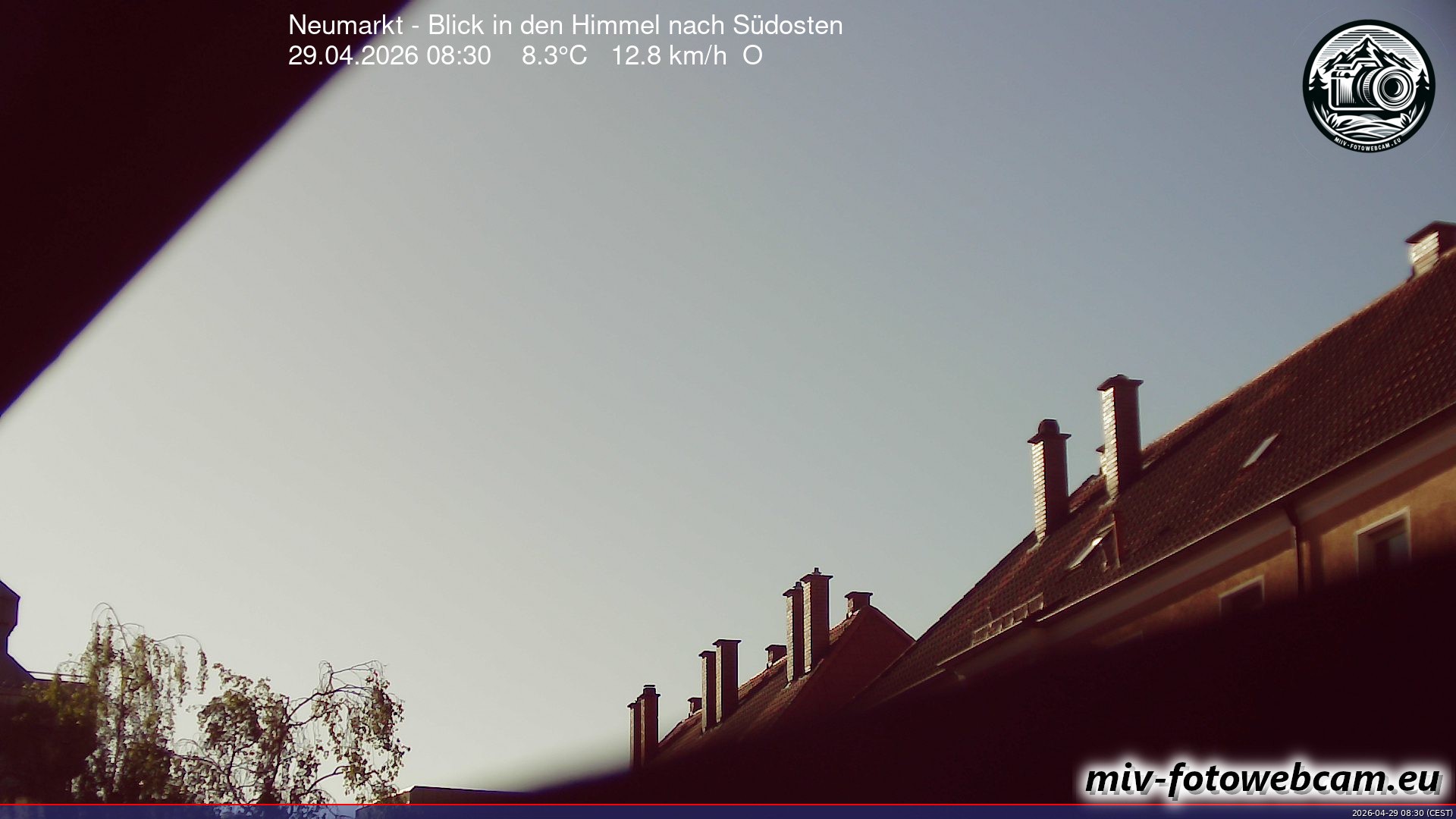 Archiv Foto Neumarkt in der Oberpfalz: Wetter-Webcam Richtung Südosten