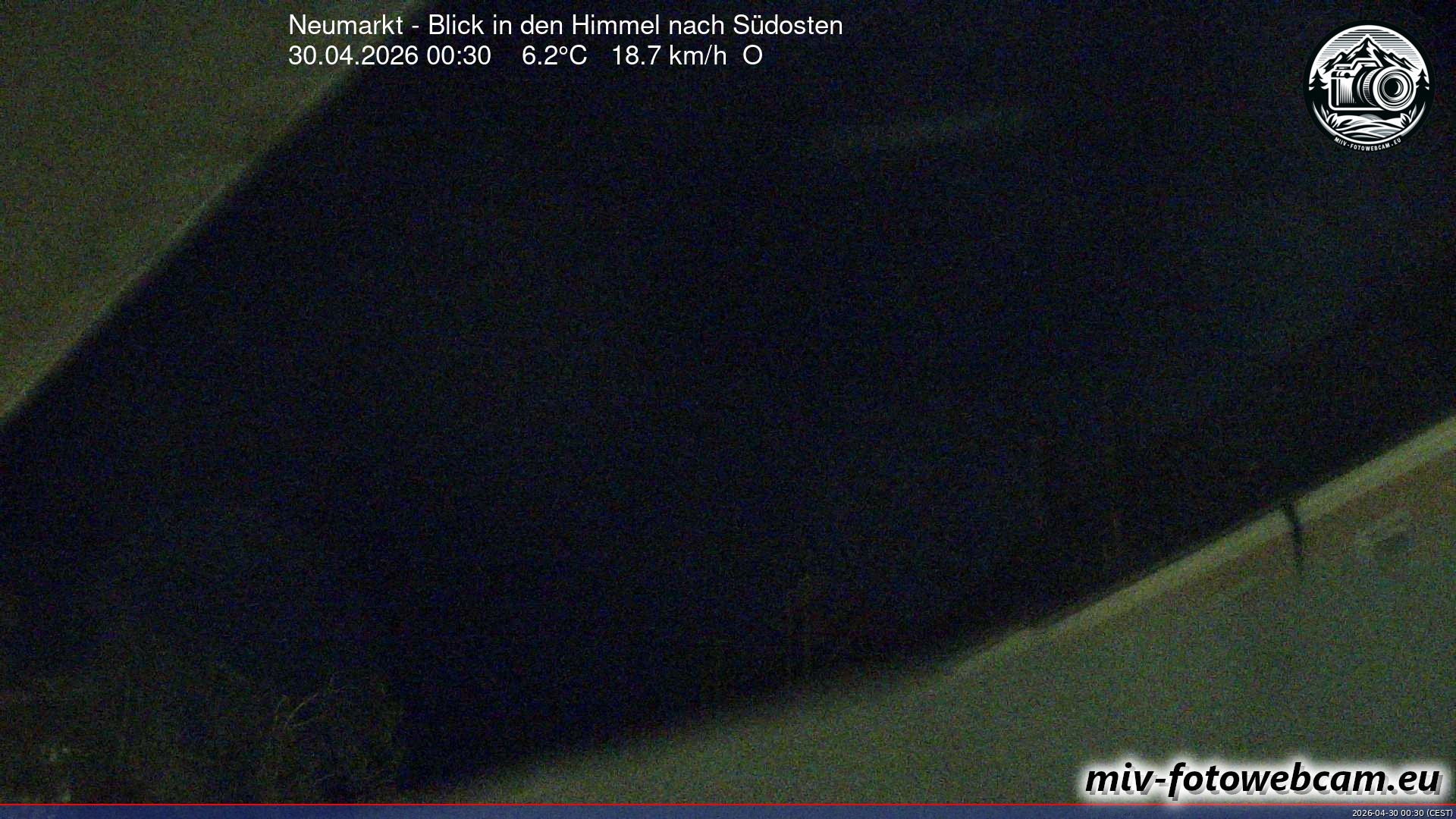 Archiv Foto Neumarkt in der Oberpfalz: Wetter-Webcam Richtung Südosten