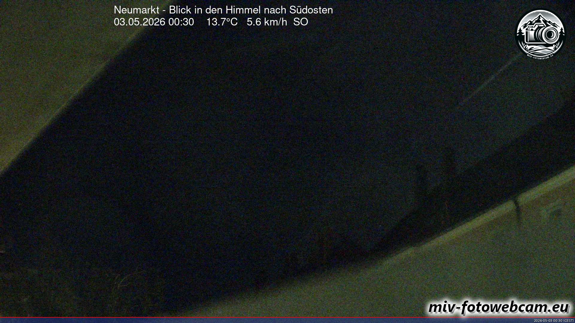 Archiv Foto Neumarkt in der Oberpfalz: Wetter-Webcam Richtung Südosten