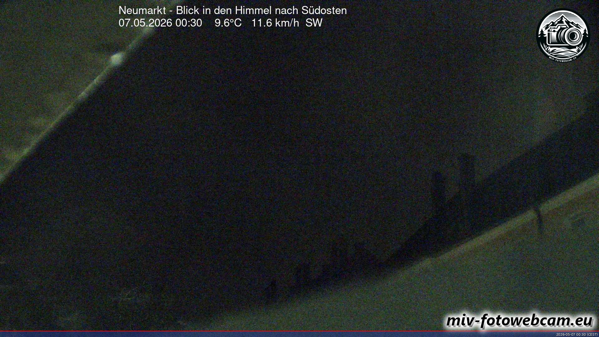 Archiv Foto Neumarkt in der Oberpfalz: Wetter-Webcam Richtung Südosten