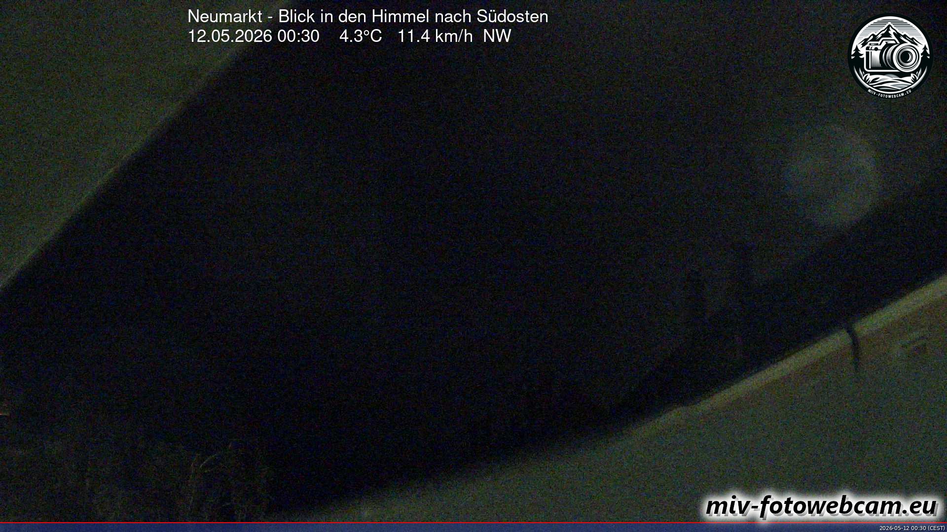 Archiv Foto Neumarkt in der Oberpfalz: Wetter-Webcam Richtung Südosten
