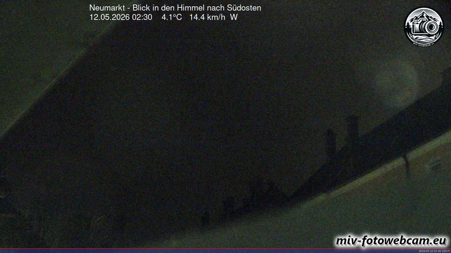 Archiv Foto Neumarkt in der Oberpfalz: Wetter-Webcam Richtung Südosten