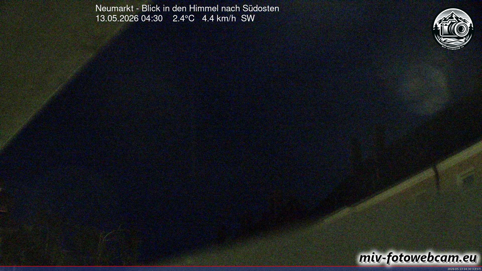 Archiv Foto Neumarkt in der Oberpfalz: Wetter-Webcam Richtung Südosten